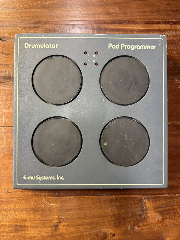 E-MU Drumulator Pad Programmer