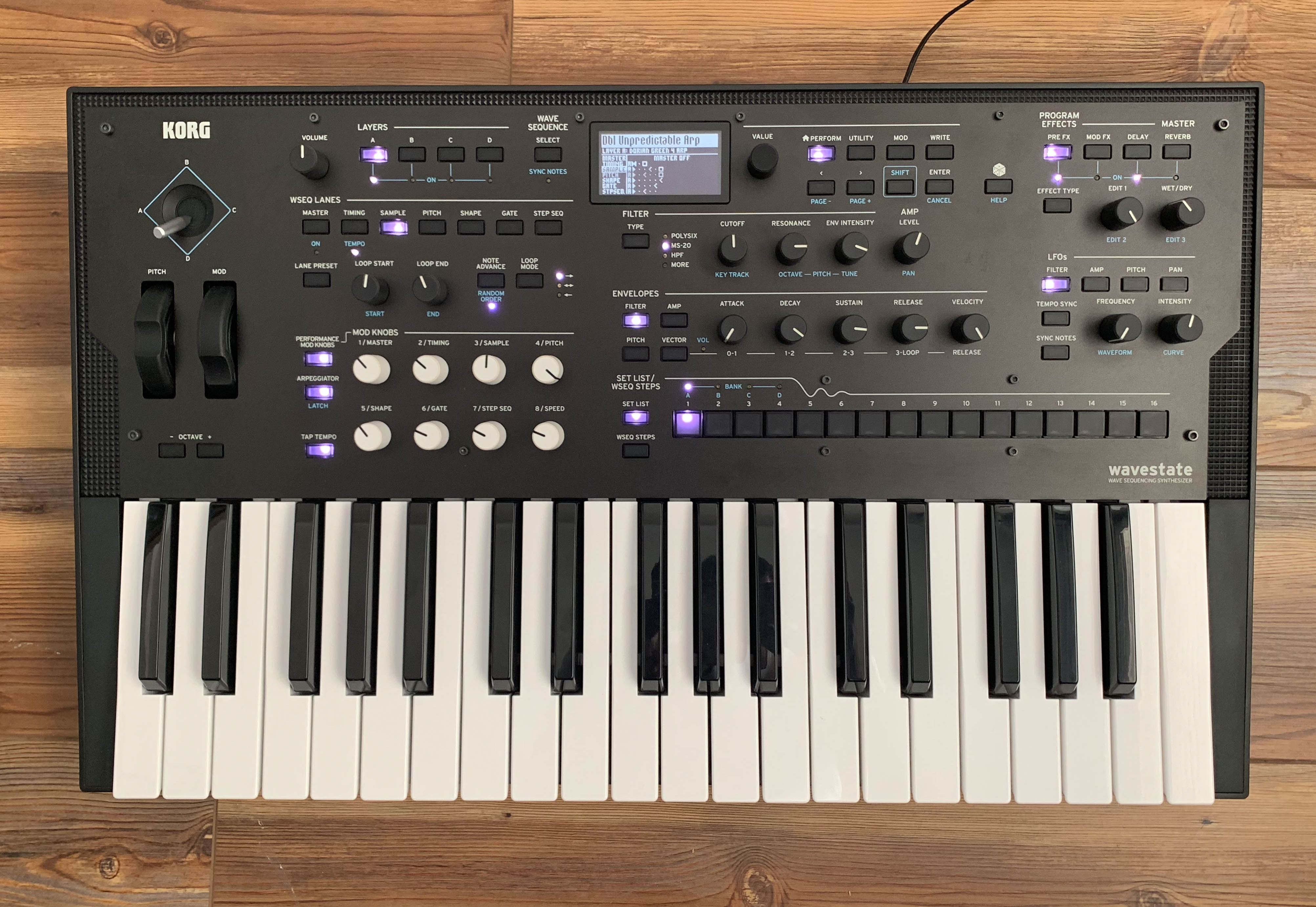 Korg Wavestate synthesizer