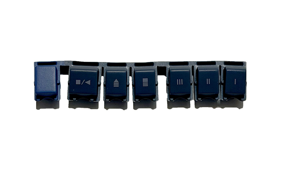 Button set, 7 buttons, Yamaha