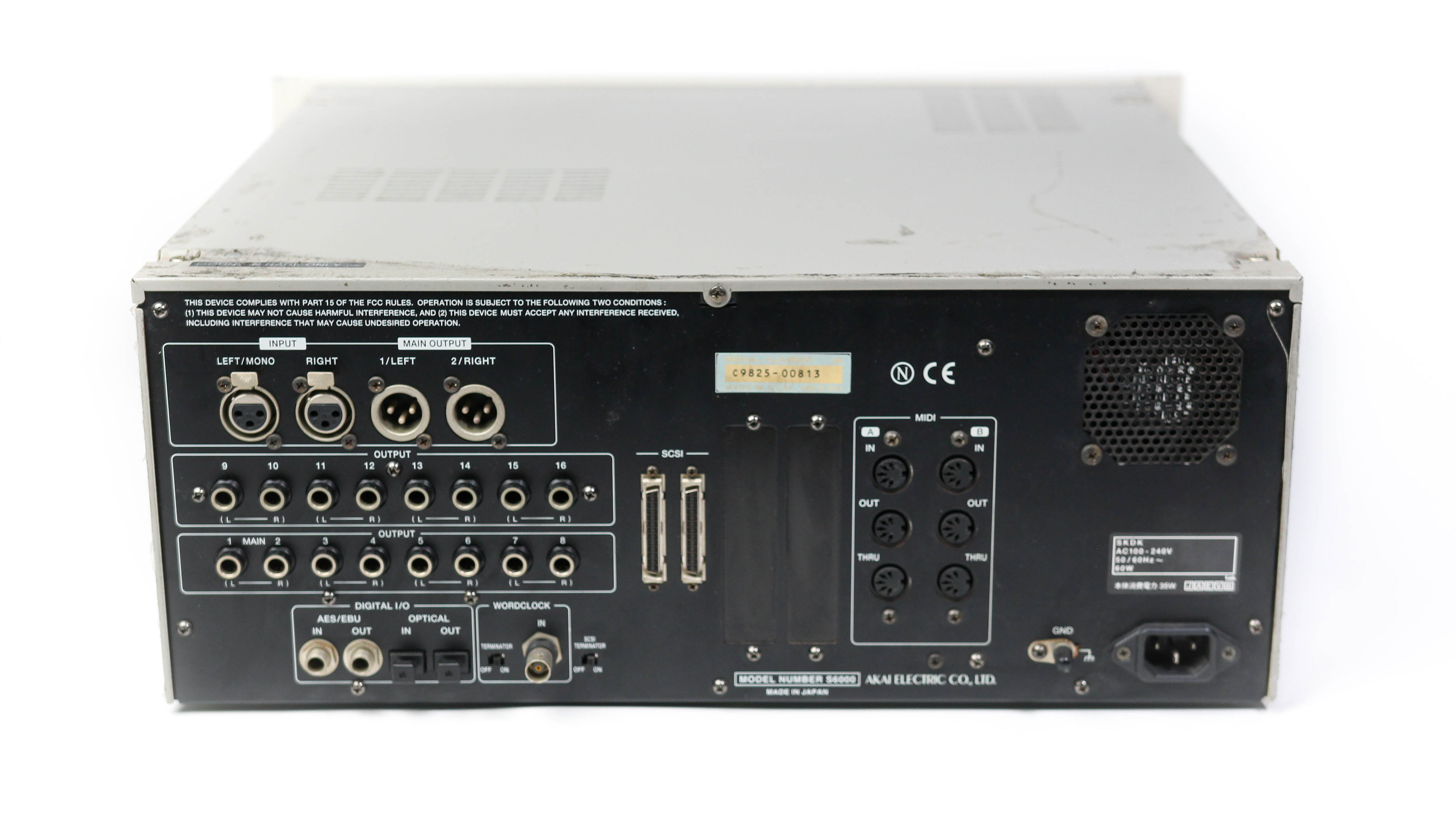 Akai S6000 Studio sampler