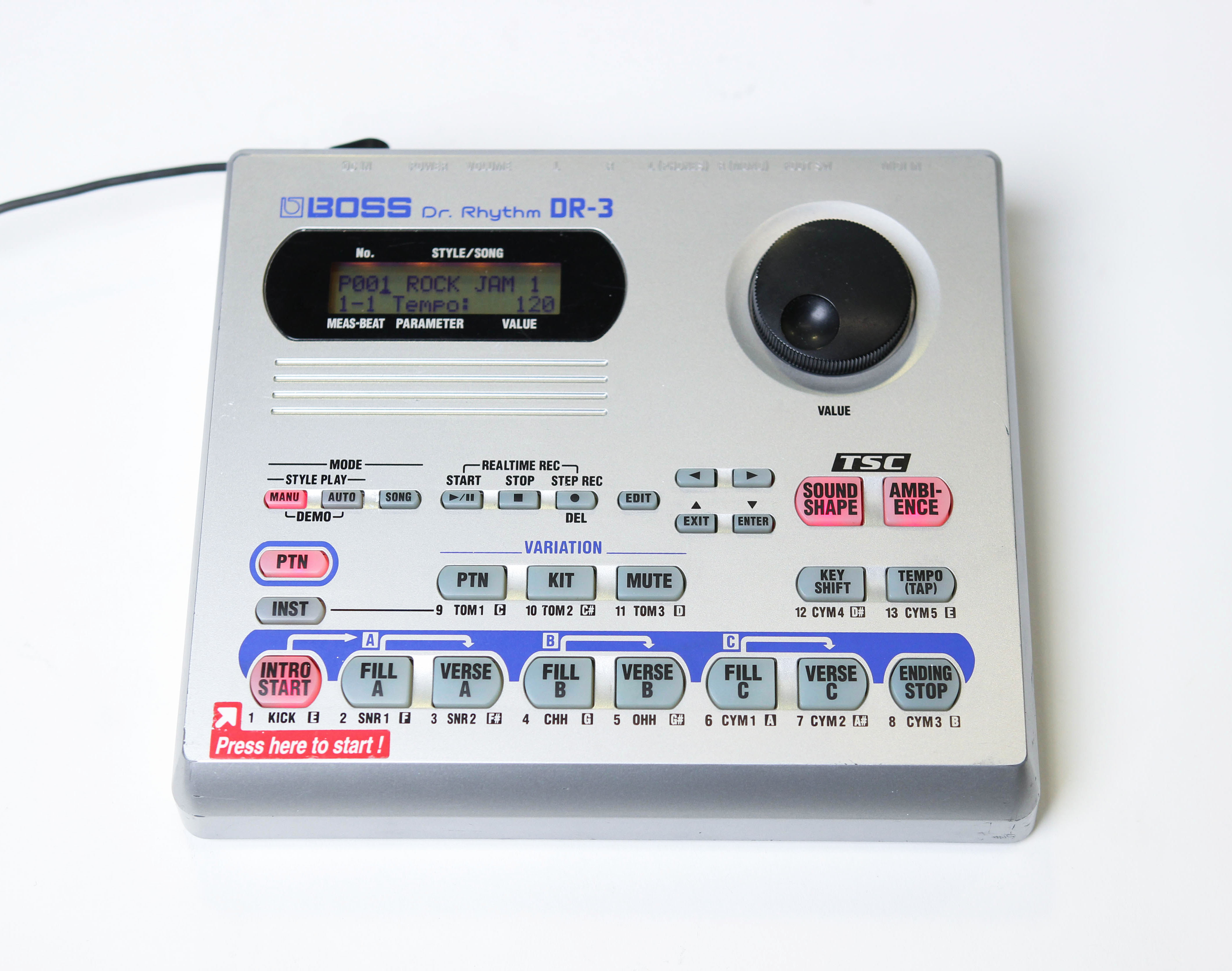 Boss DR-3 Parts