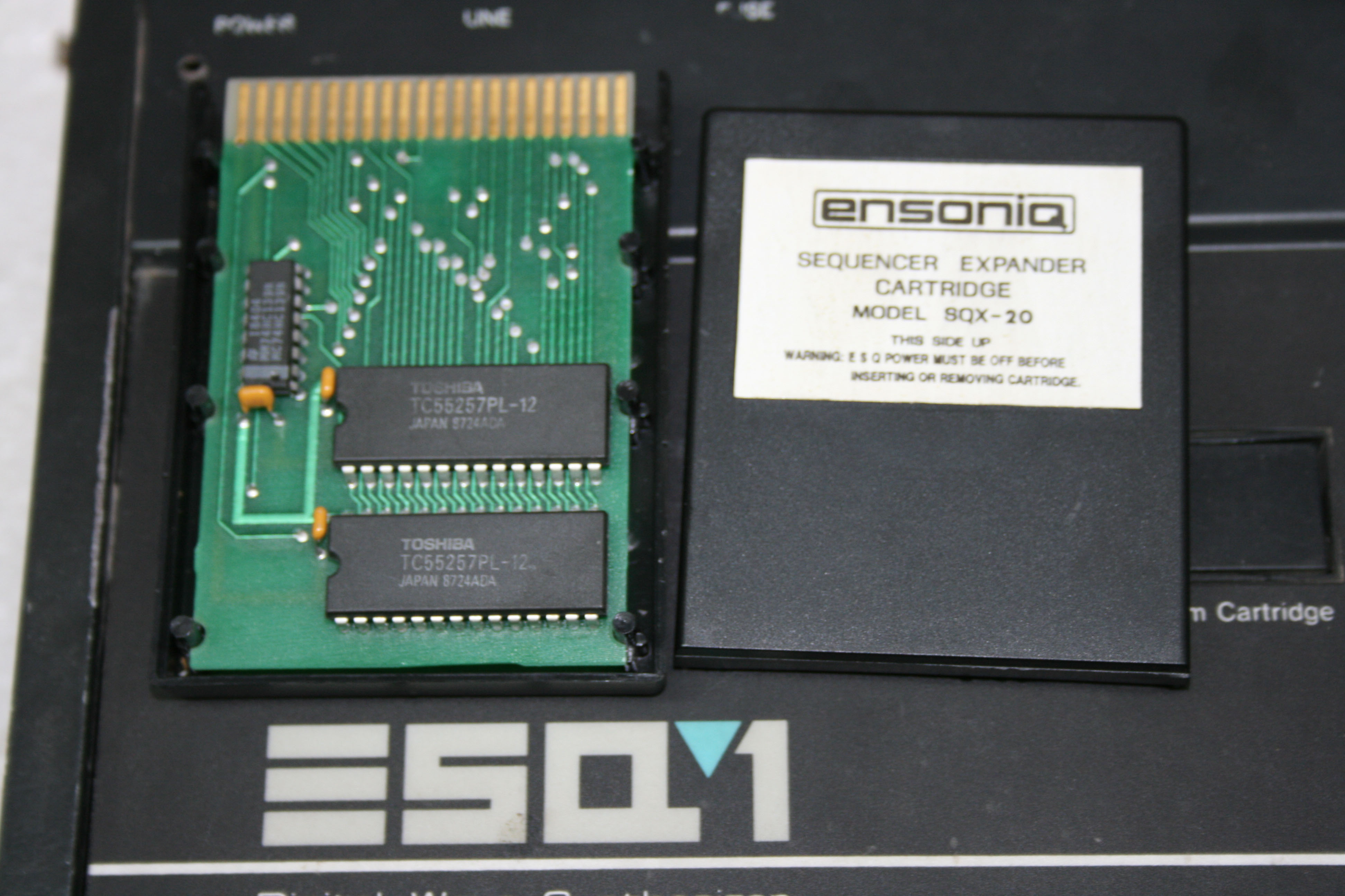 Sequencer Expander Cartridge, 20,000-note, for ESQ-1 — view 2
