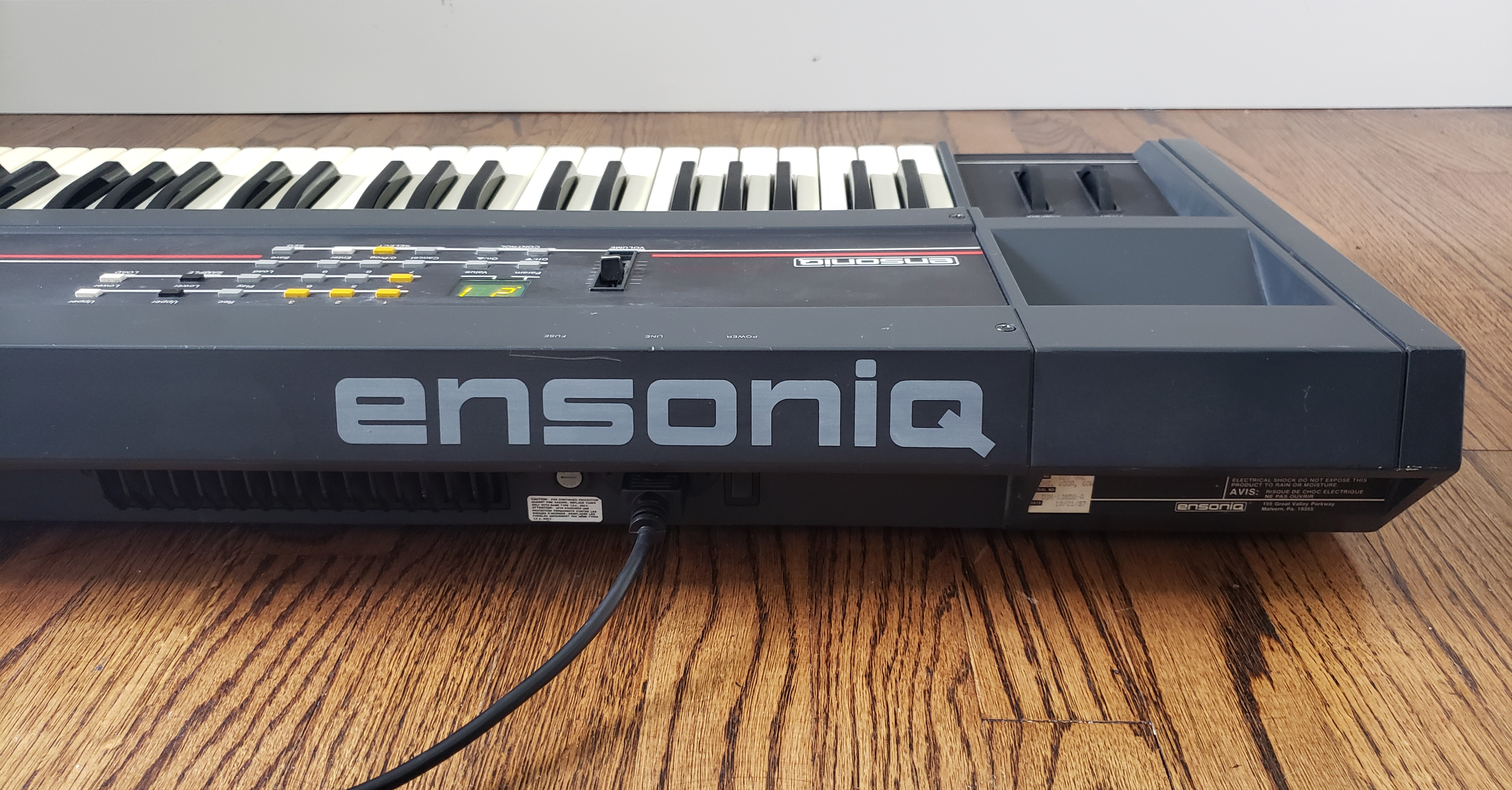 Ensoniq Mirage DSK-1 — view 6