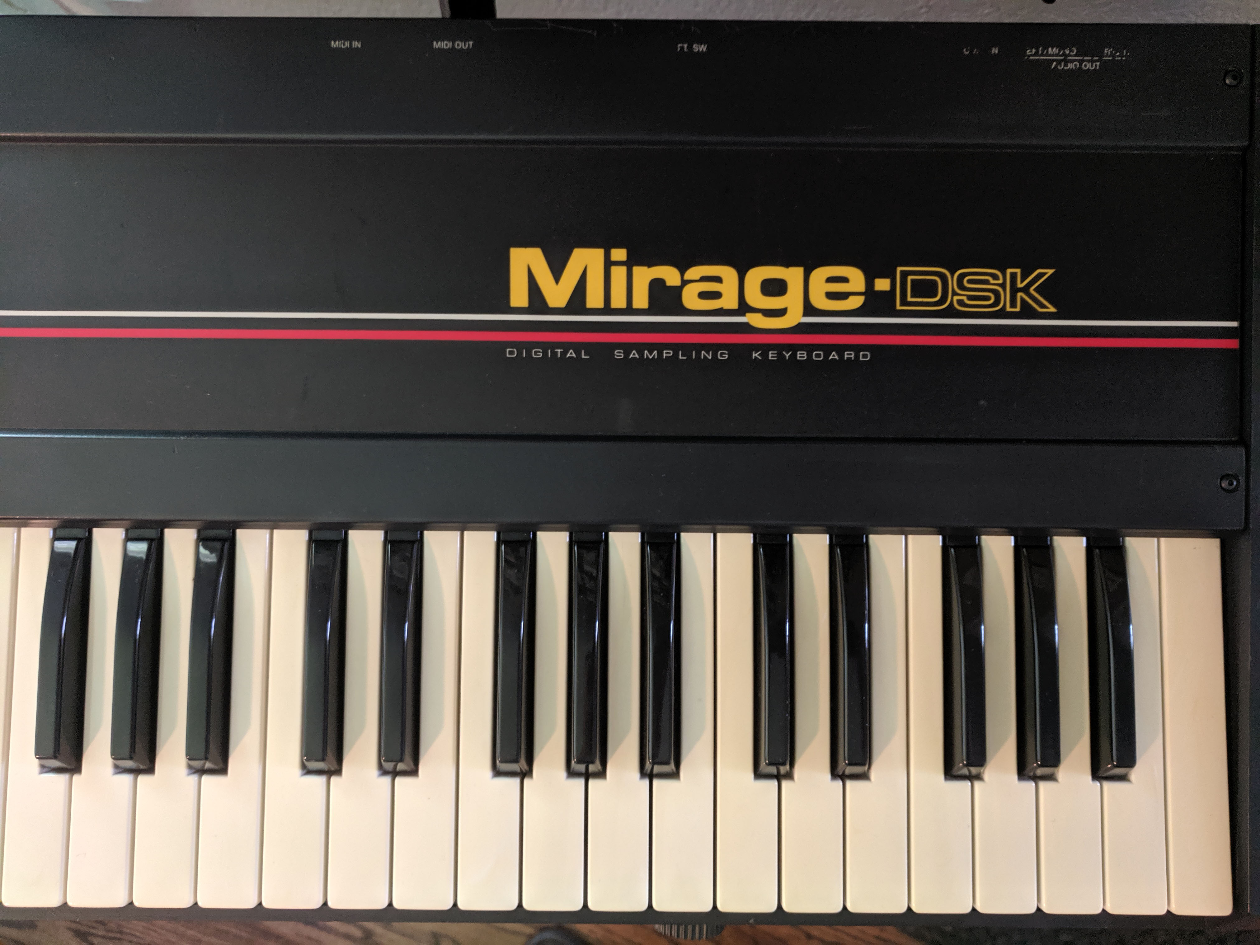 Ensoniq Mirage DSK-1 — view 11