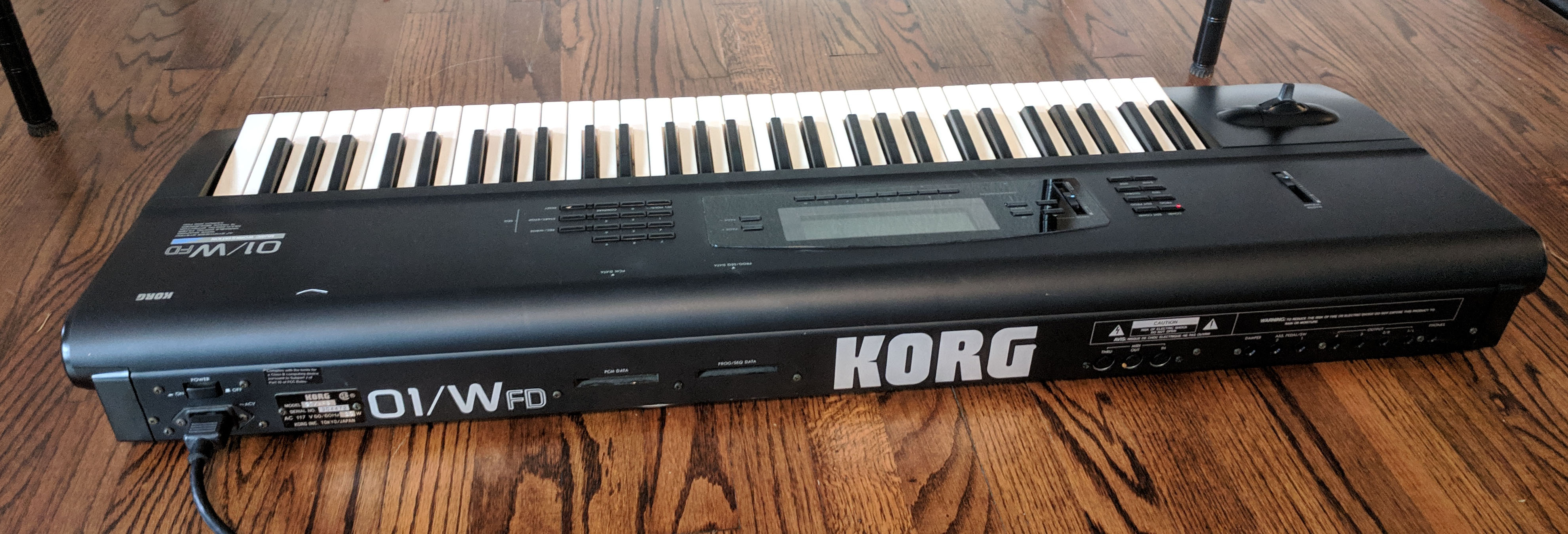 Korg 01/W — view 3