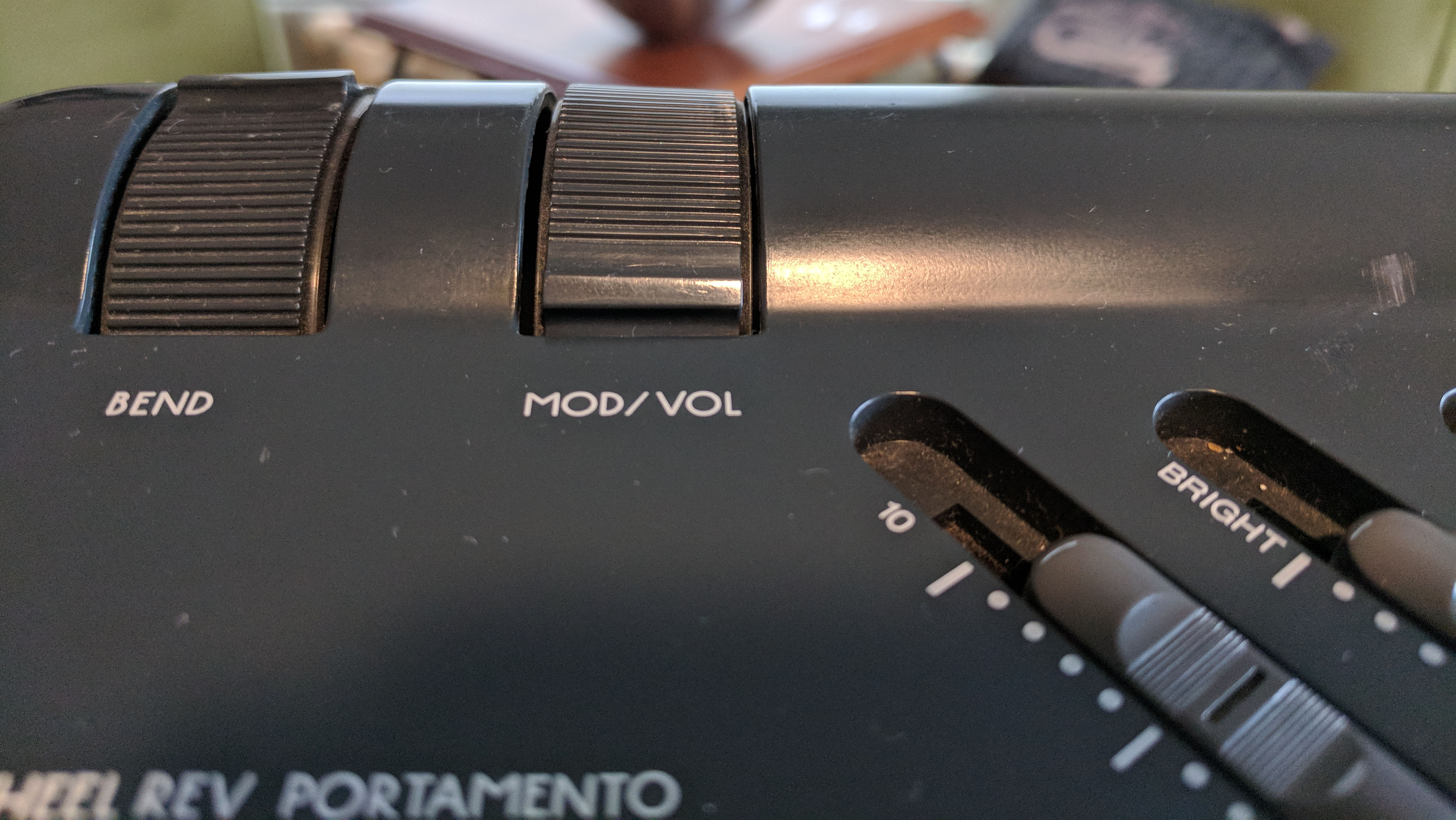 Korg 707 — view 3