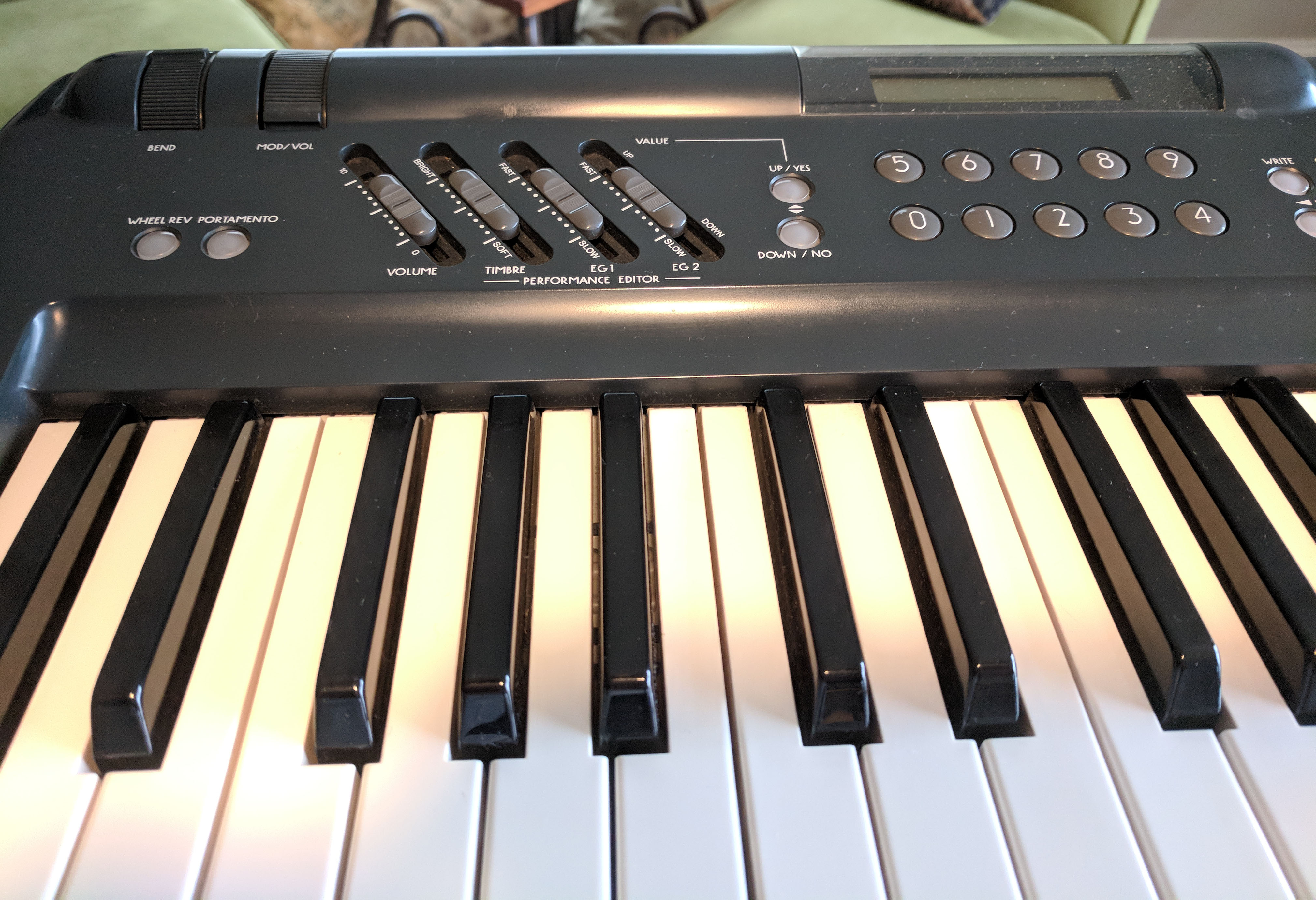 Korg 707 — view 4