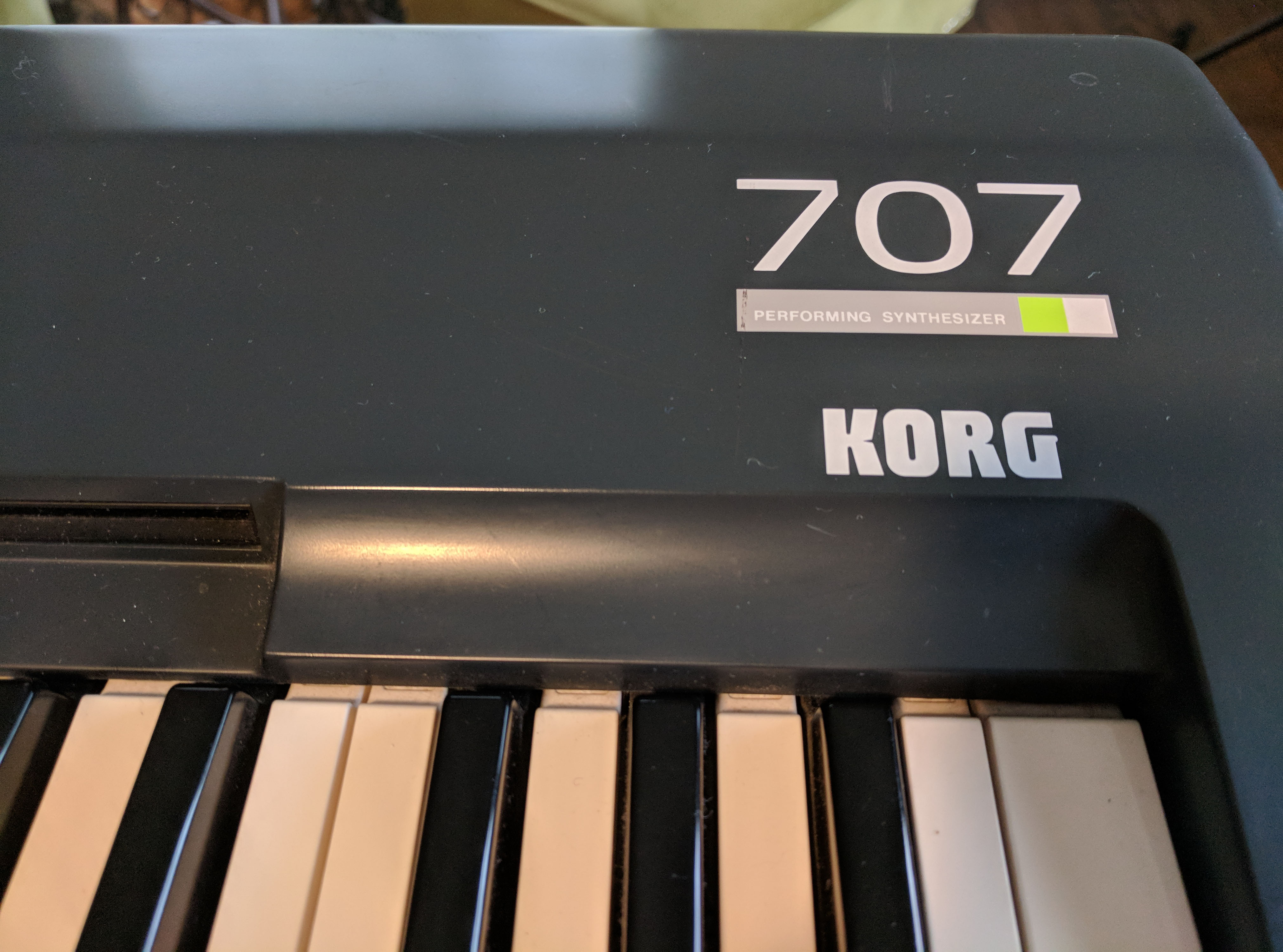 Korg 707 — view 6