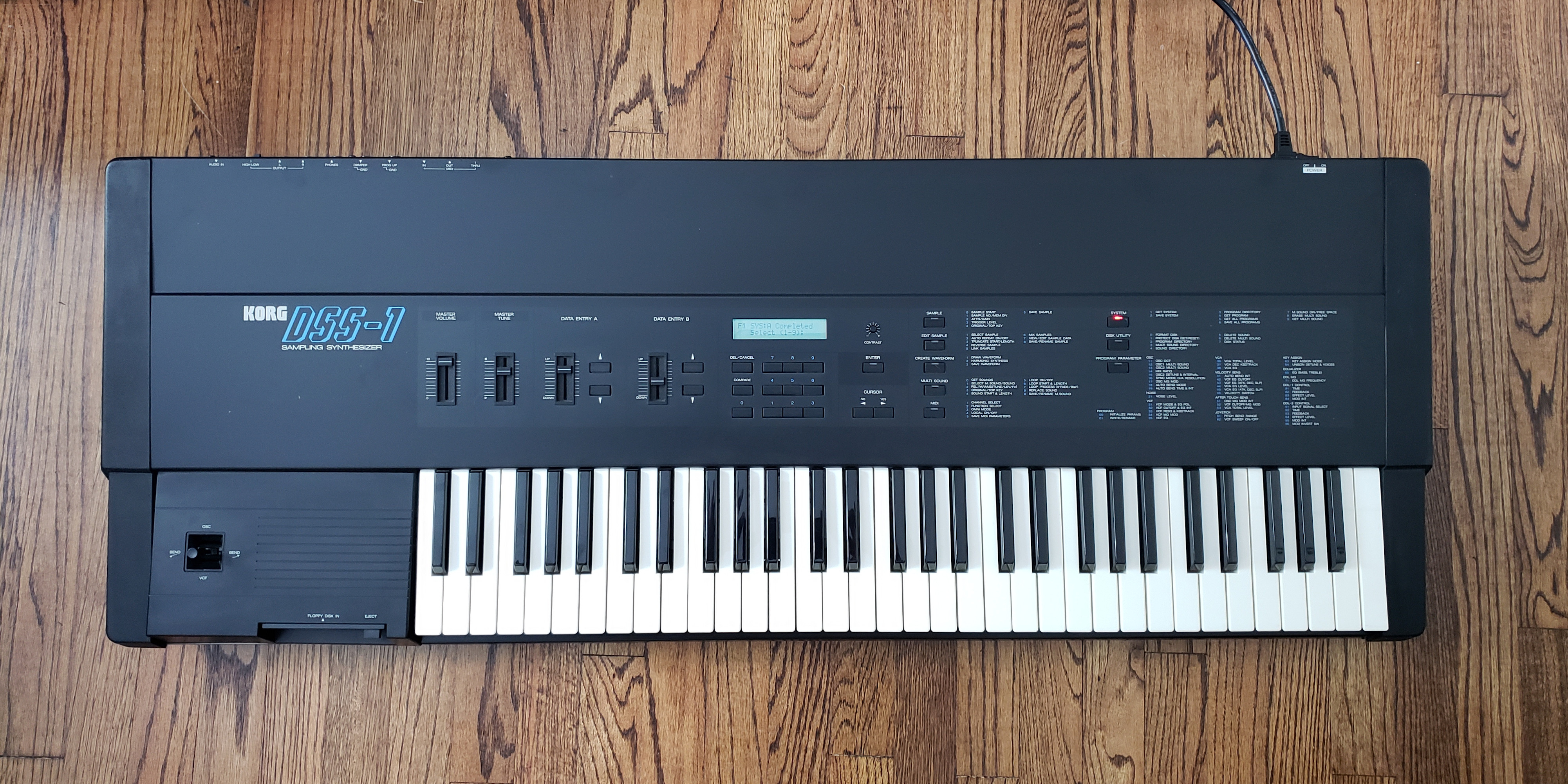 Korg DSS-1 — view 2