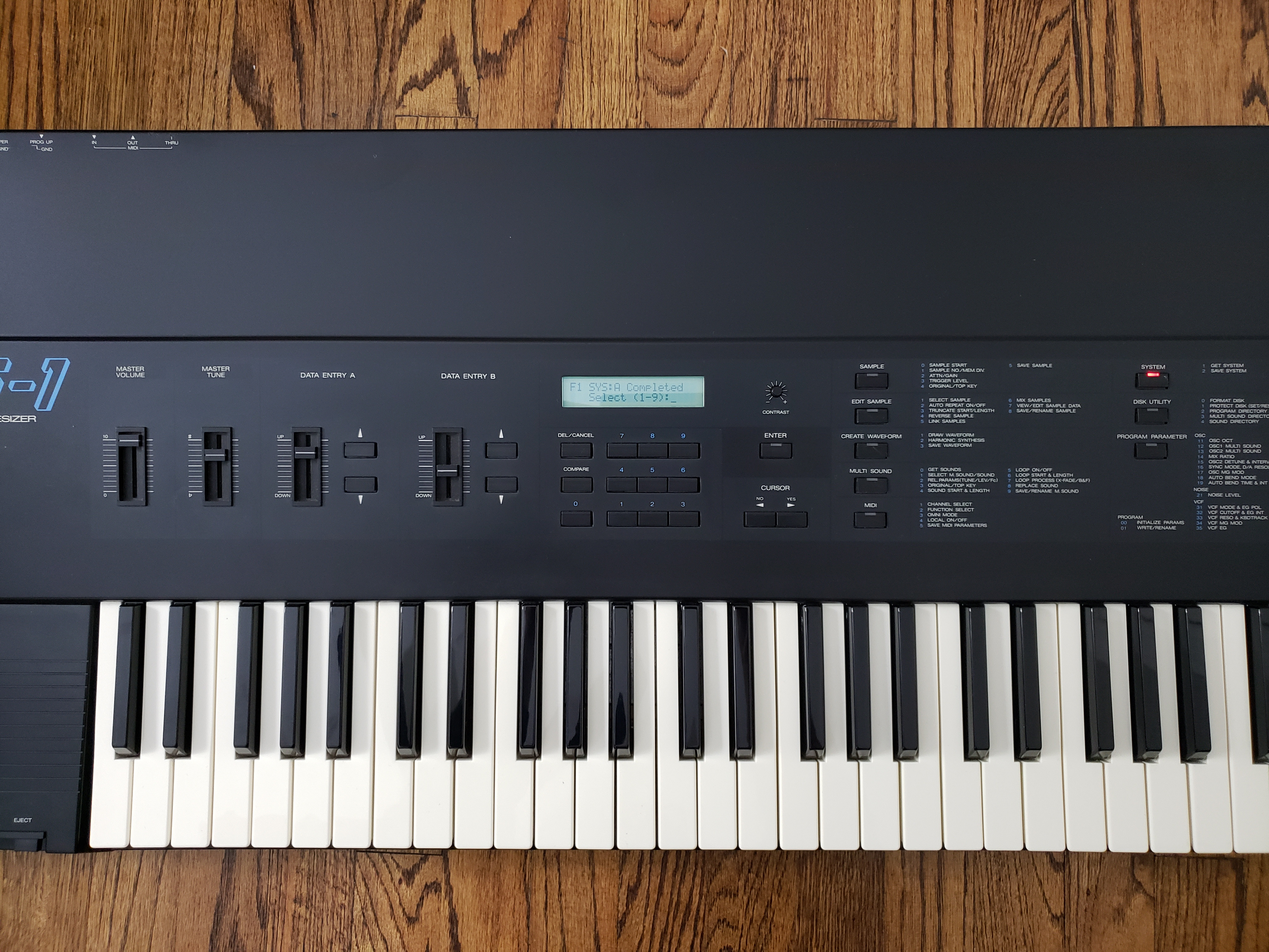Korg DSS-1 — view 4