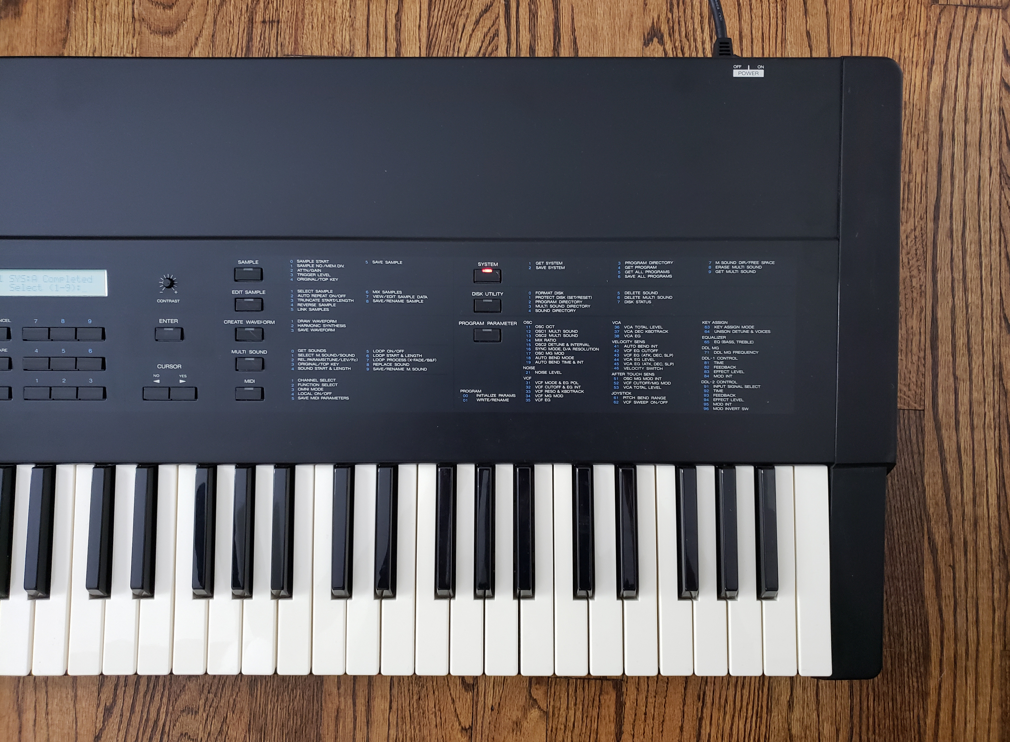 Korg DSS-1 — view 5
