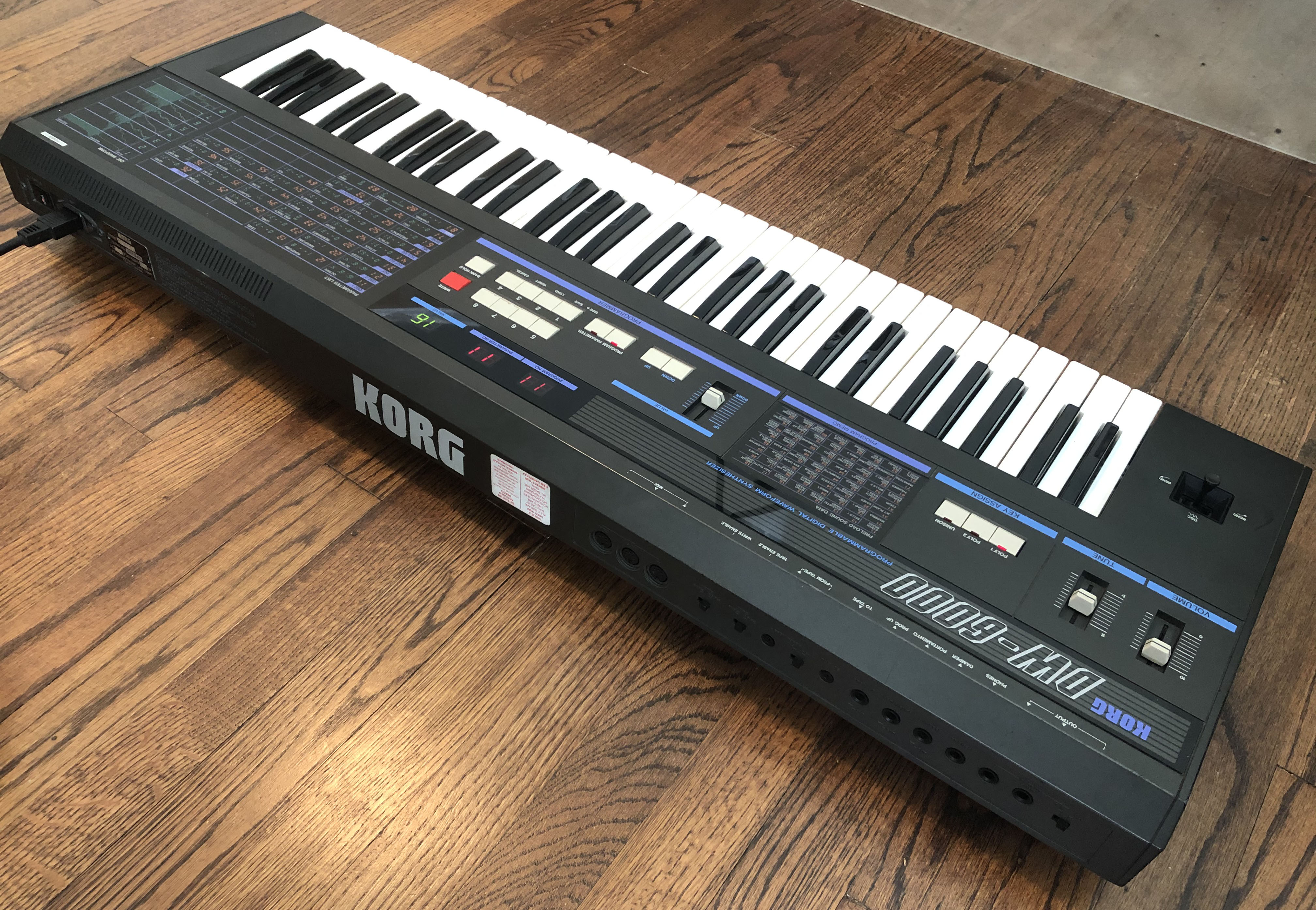 Korg DW-6000 — view 6