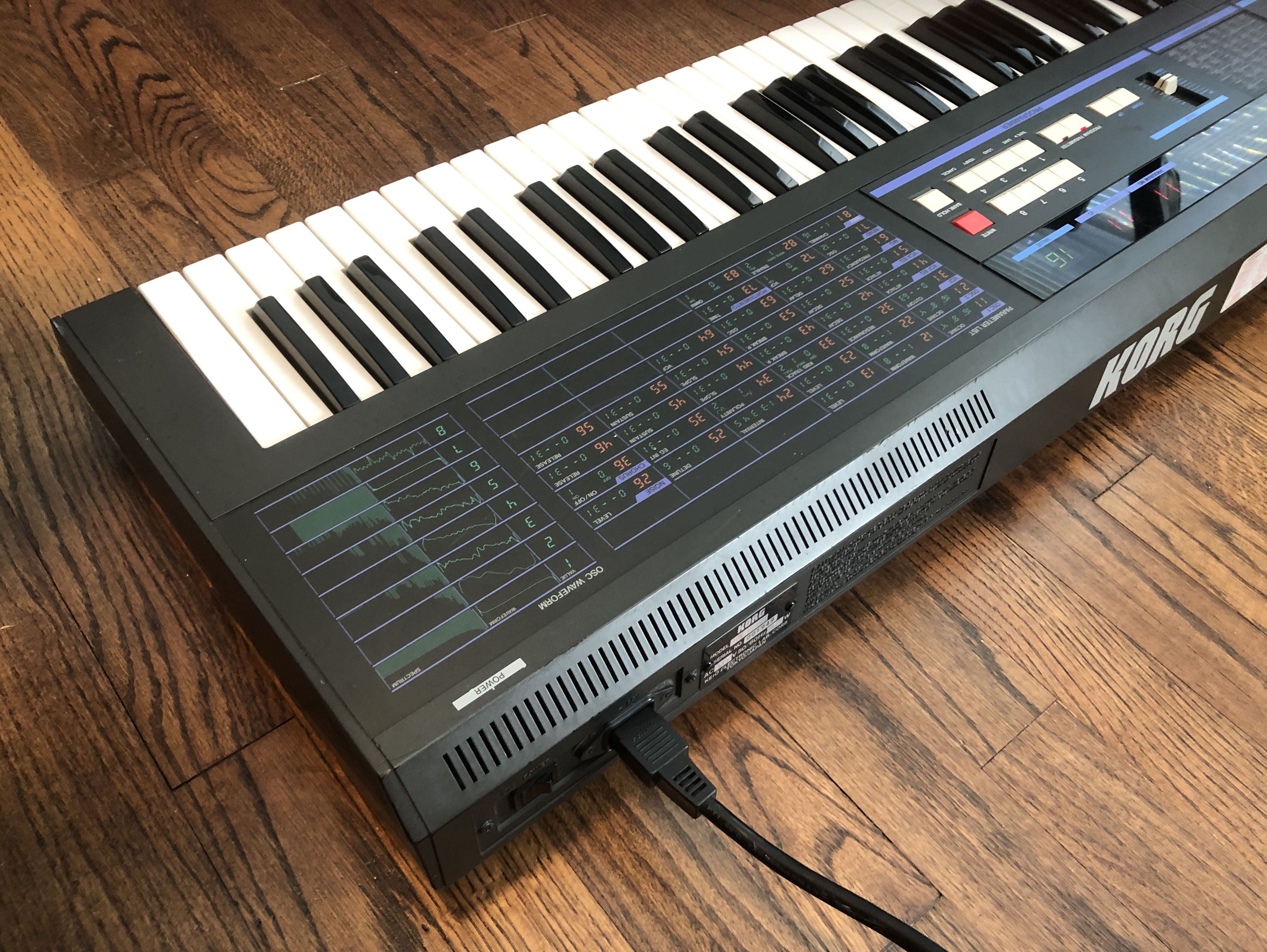 Korg DW-6000 — view 7