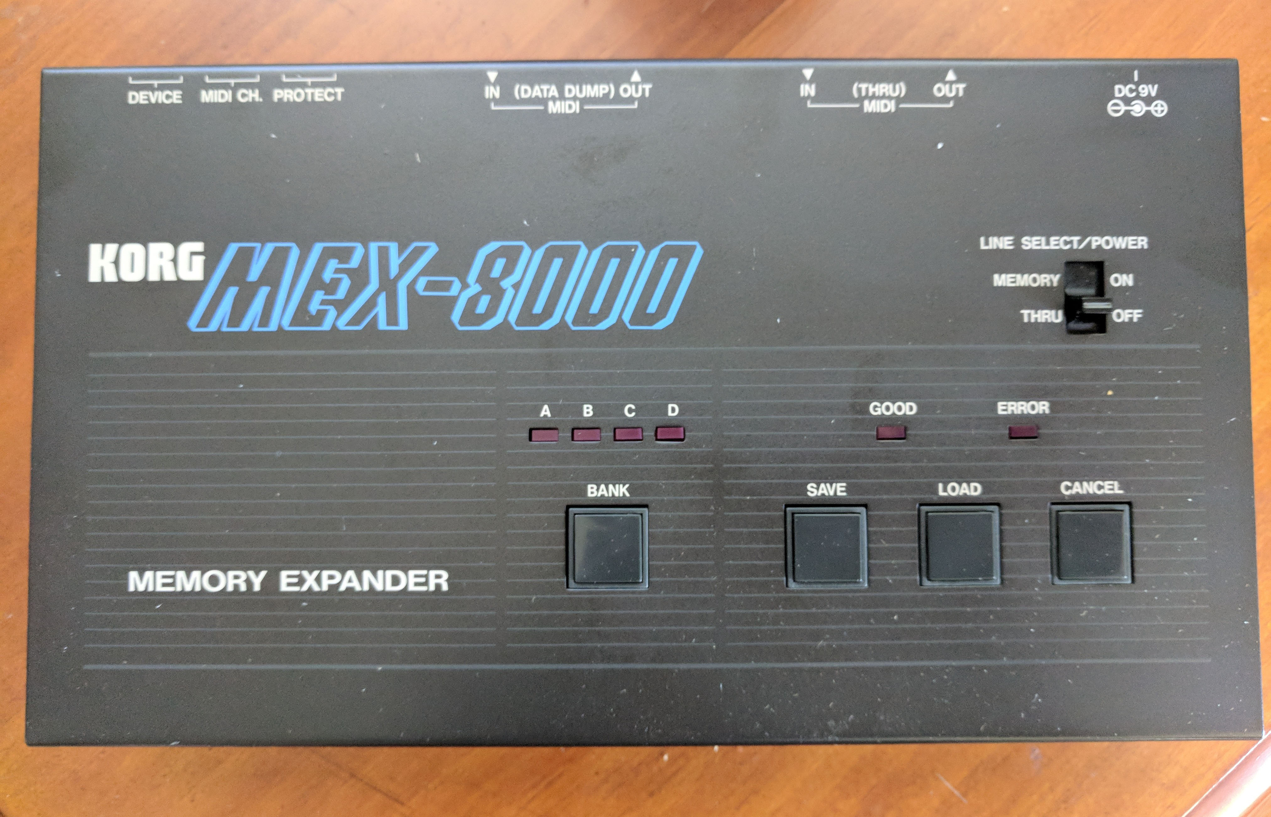 Korg MEX-8000 — view 2
