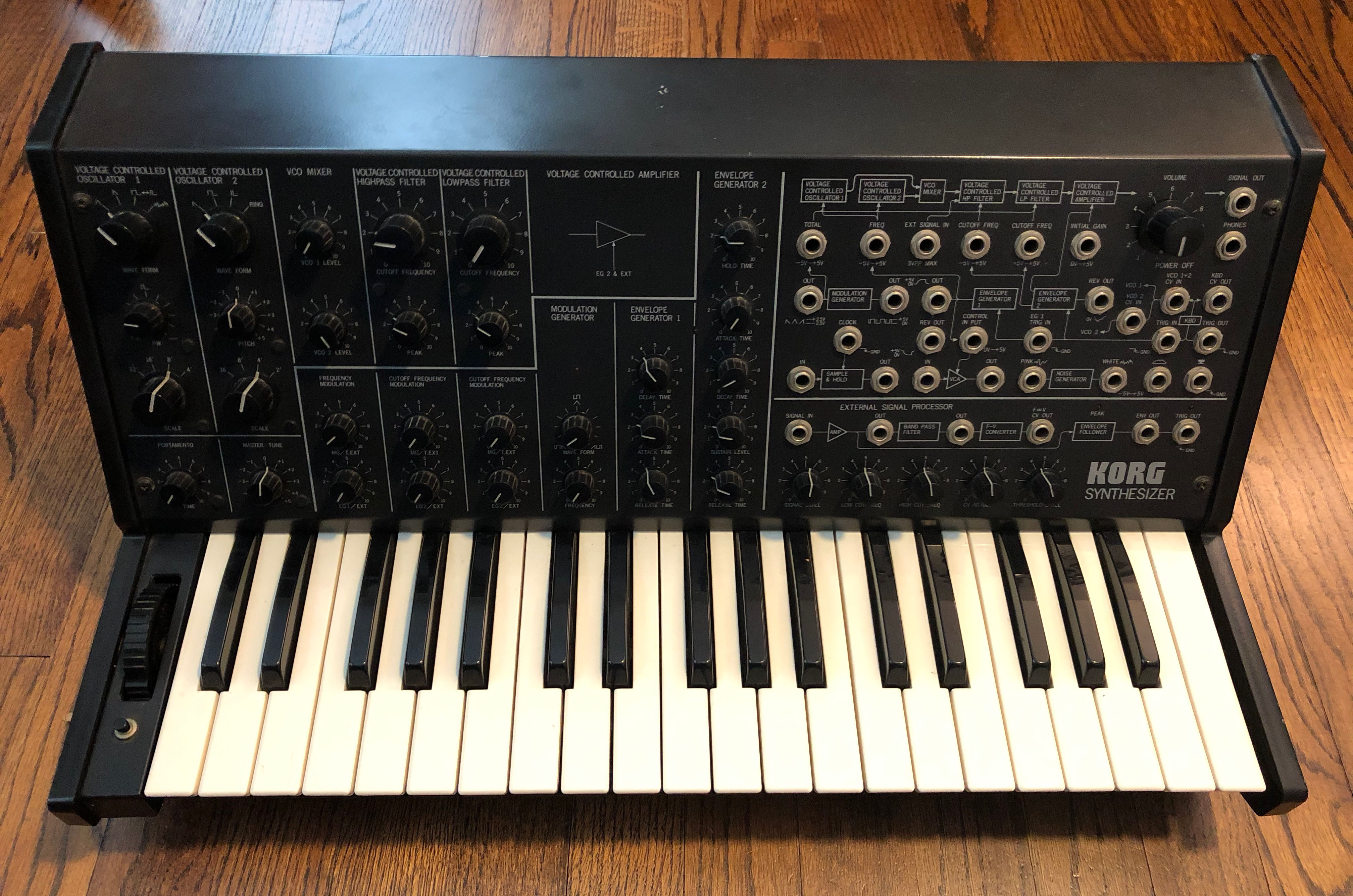 Korg MS-20 (vintage) Parts