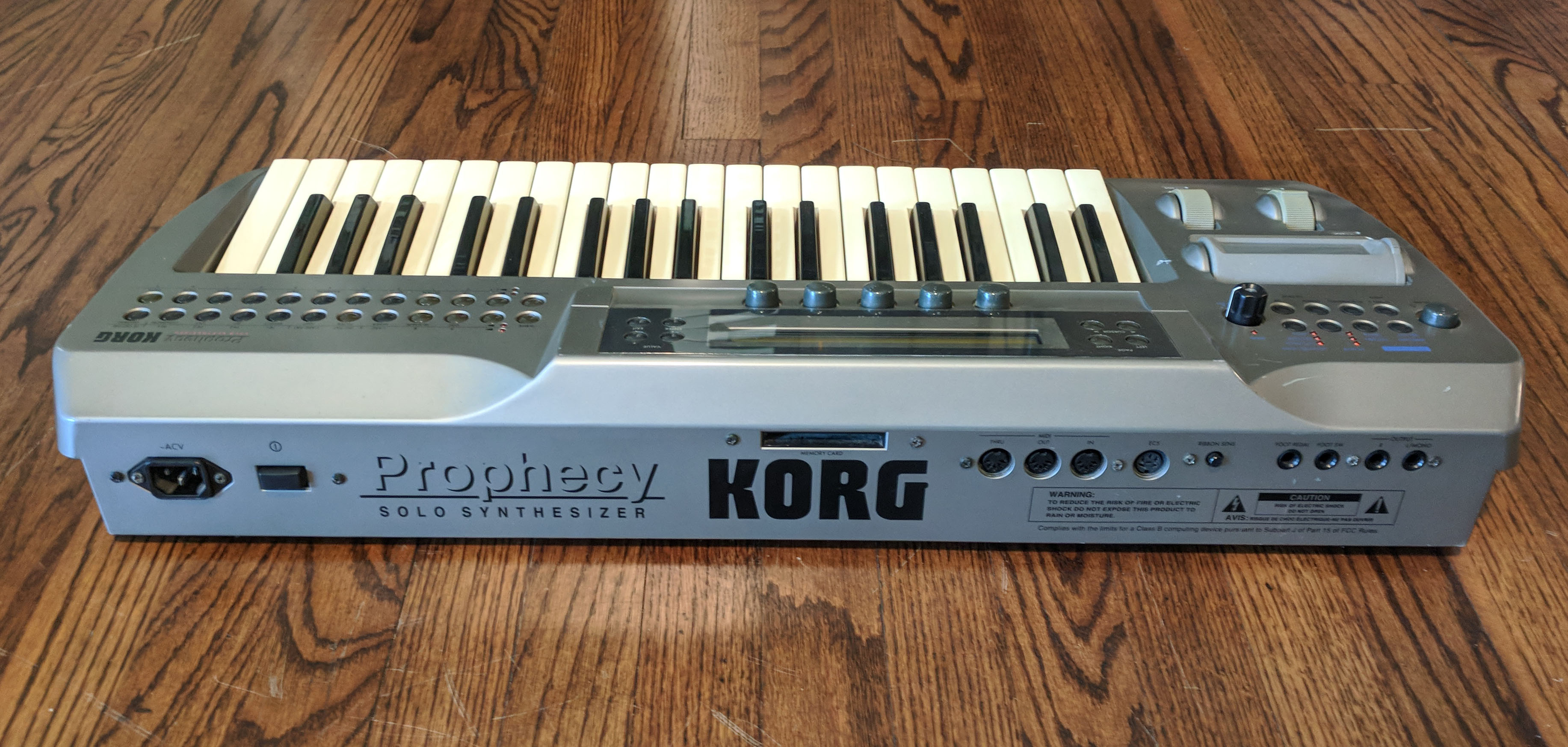 Korg Prophecy — view 2