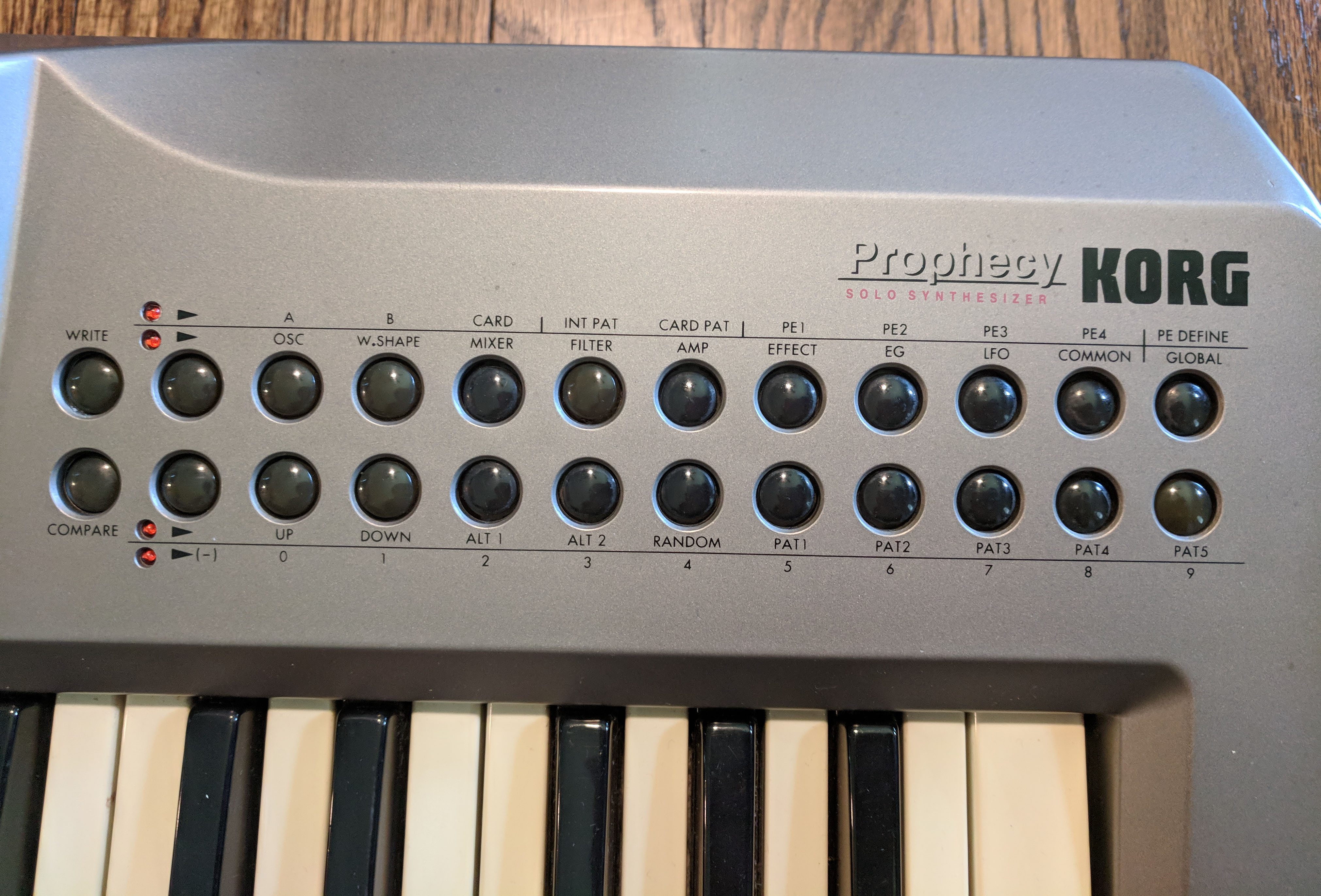 Korg Prophecy — view 3