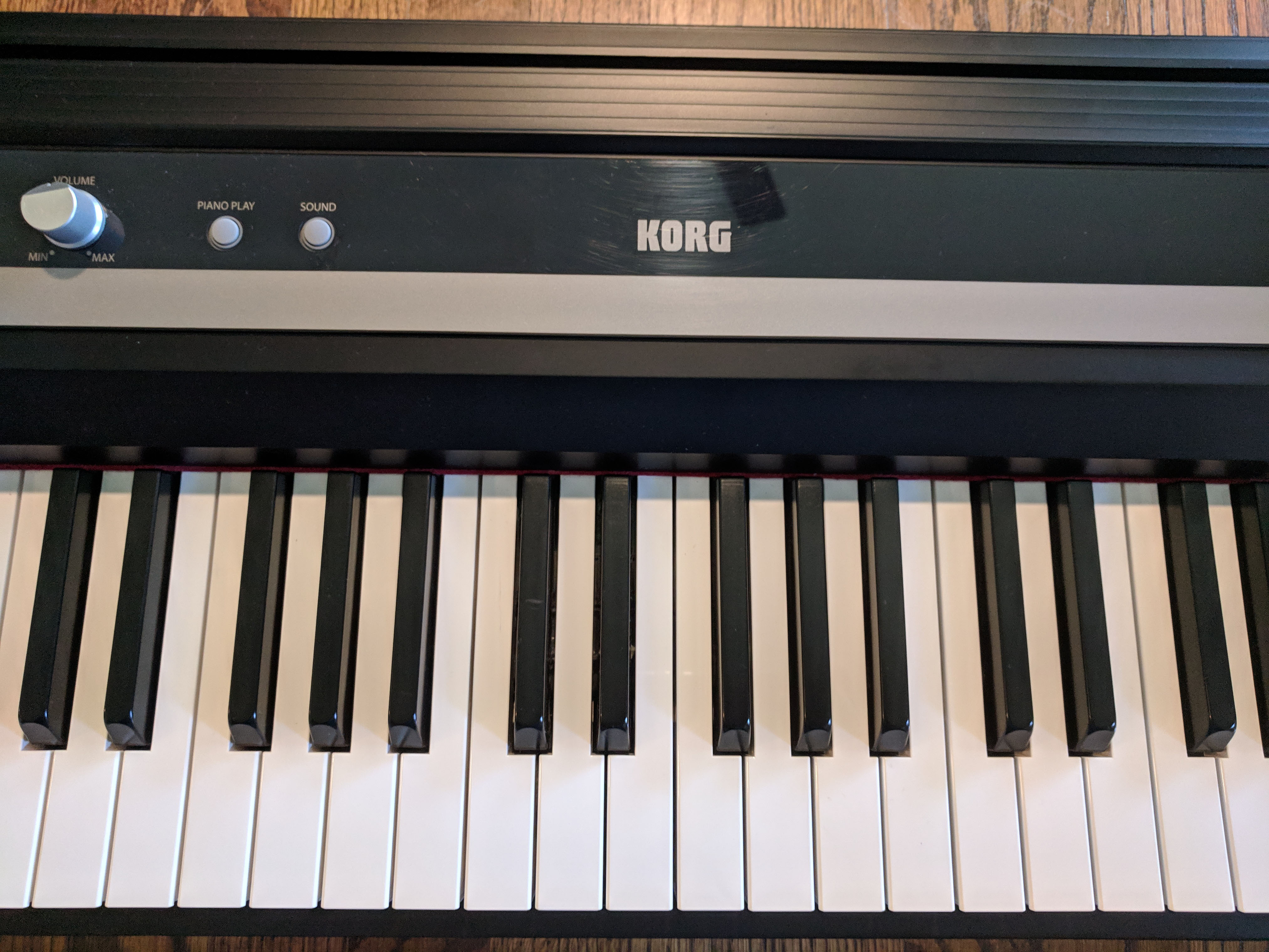 Korg SP170S — view 3