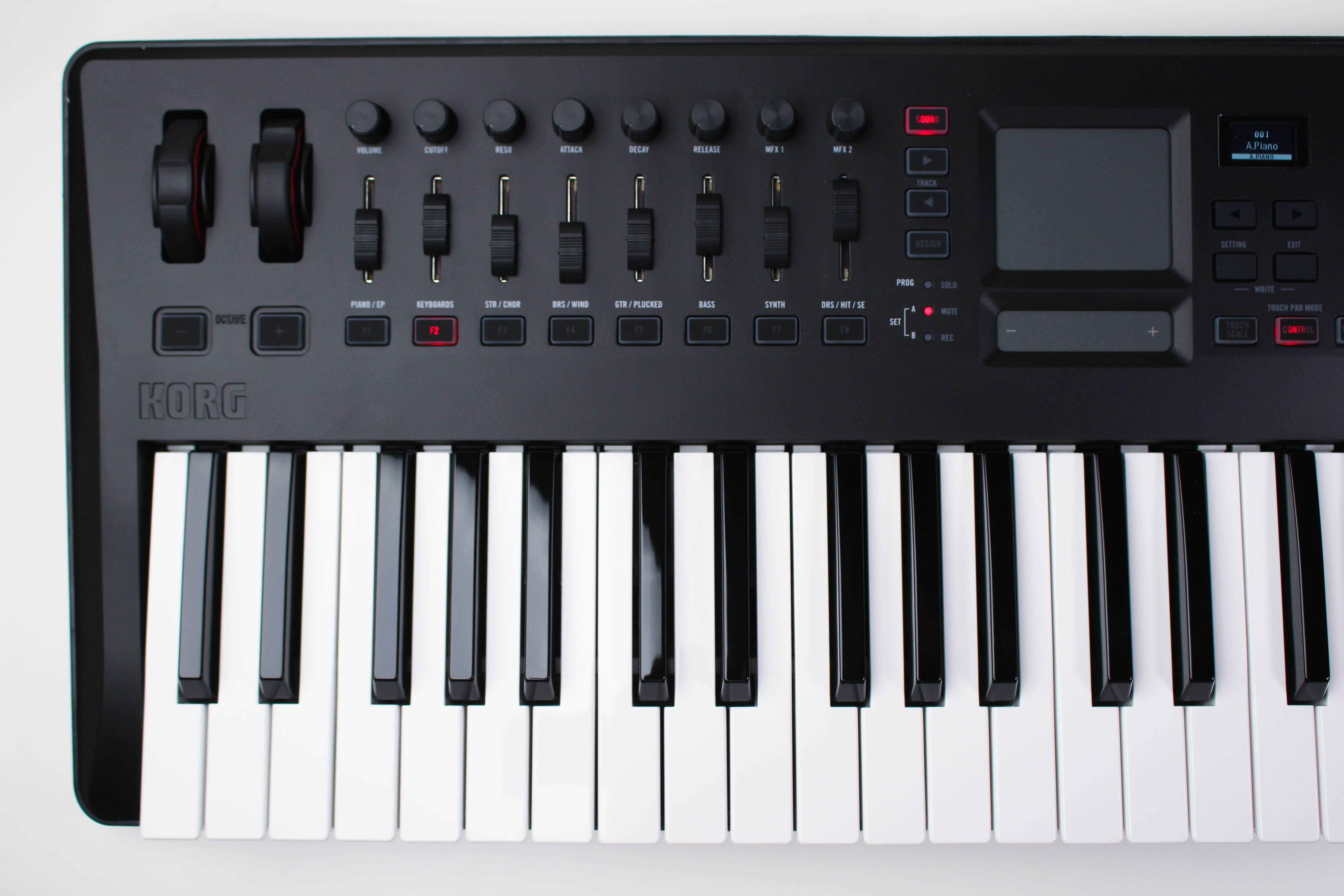 Korg Triton Taktile — view 2