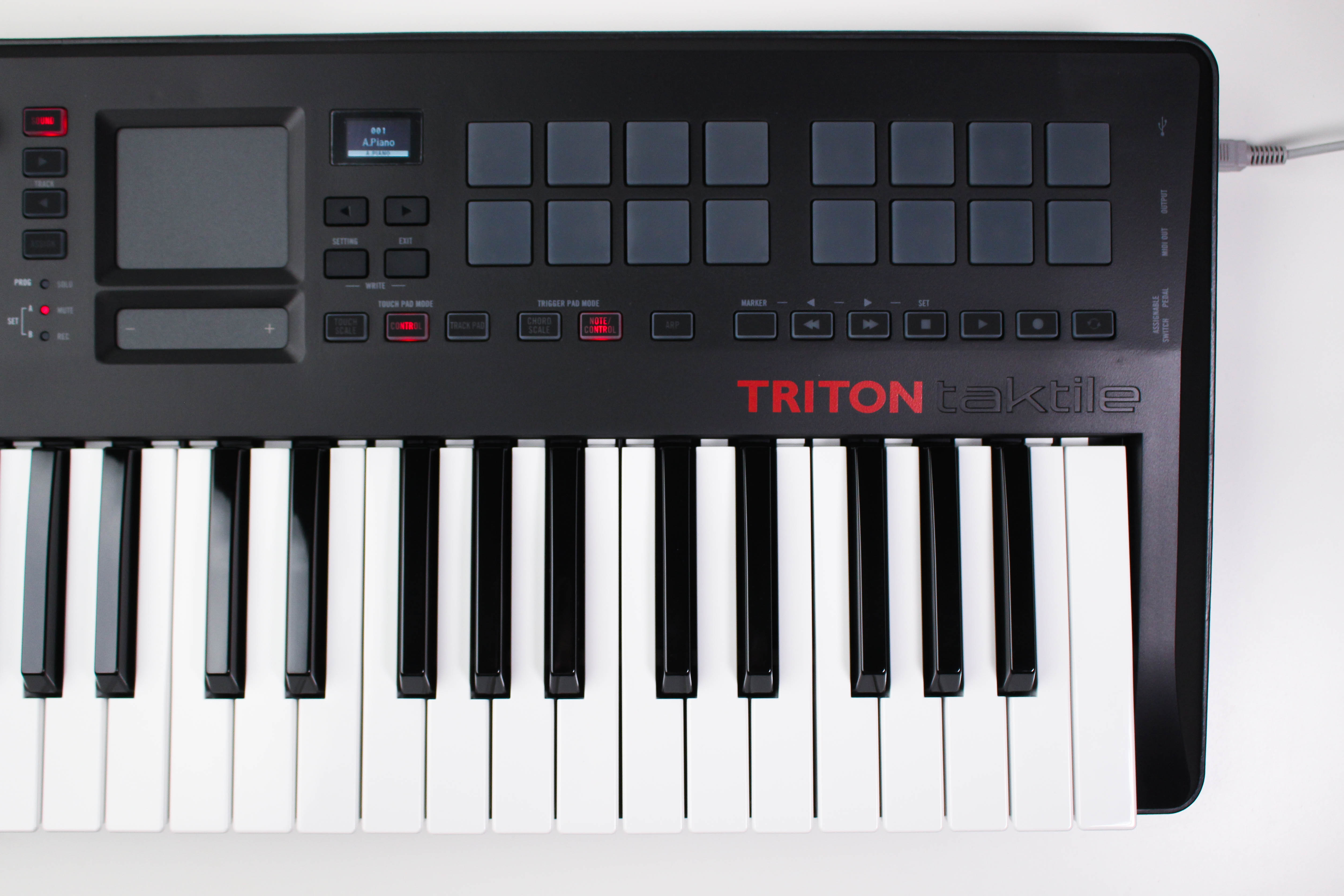Korg Triton Taktile — view 3