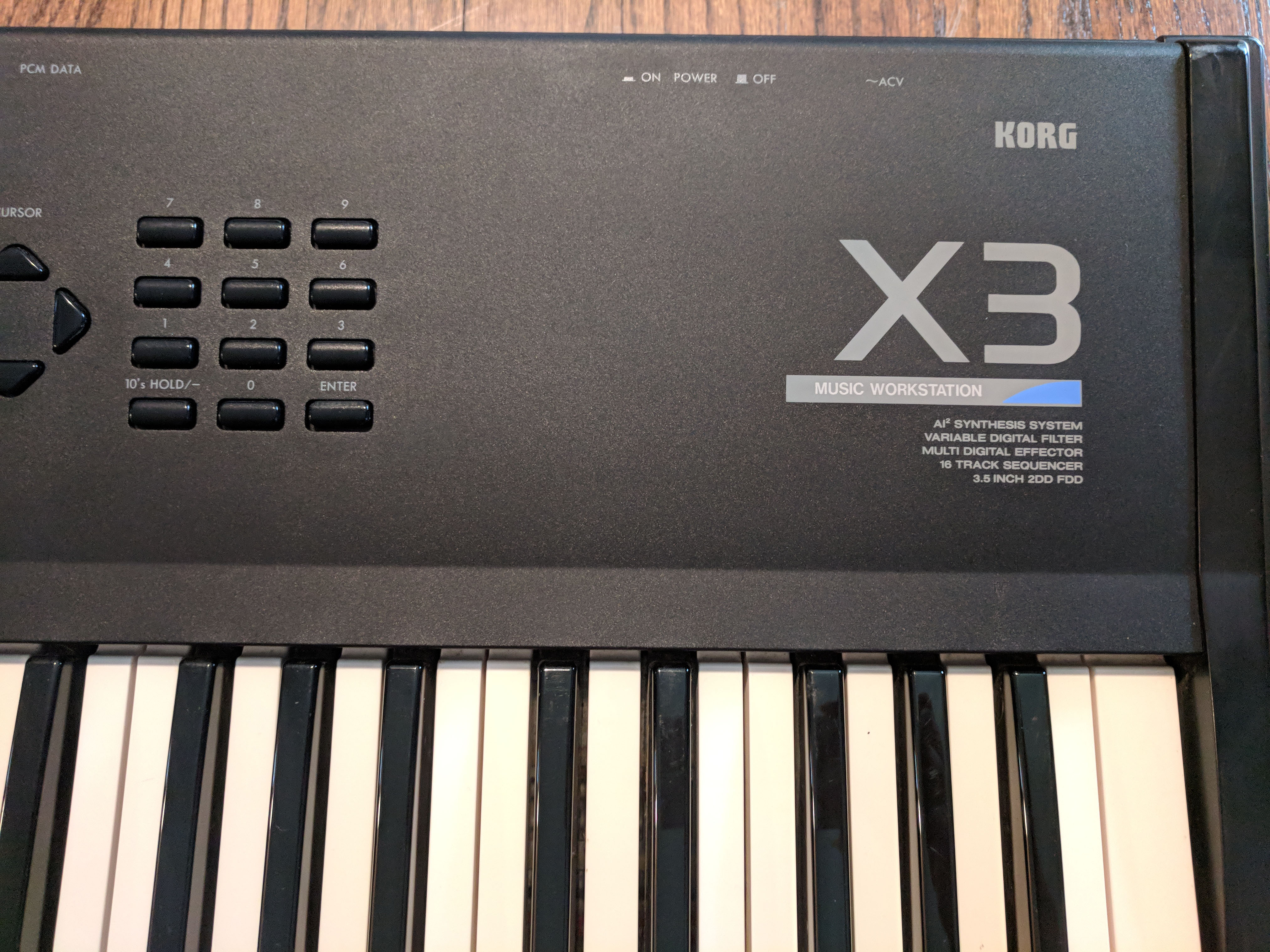 Korg X3 — view 2
