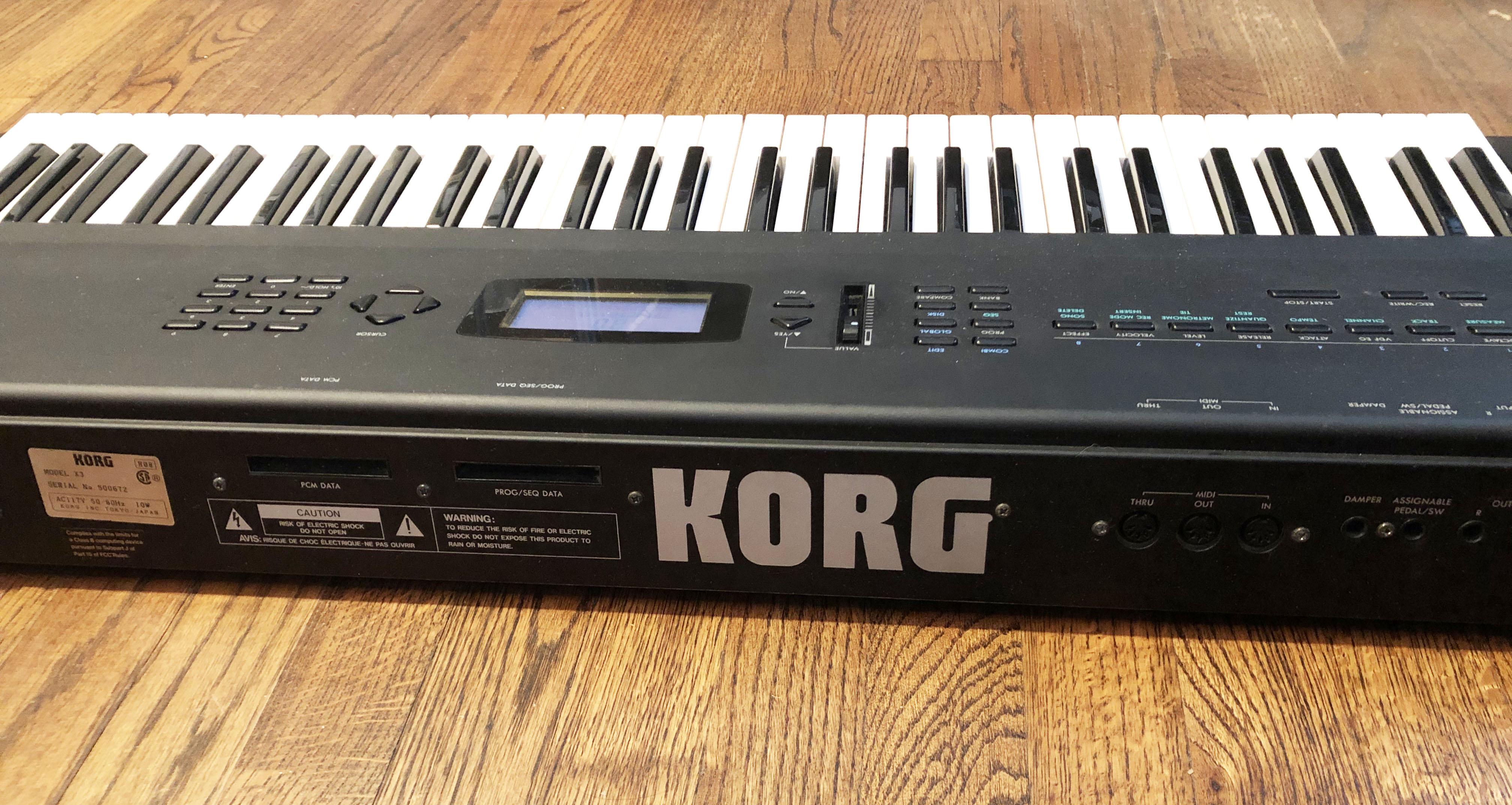Korg X3 — view 7