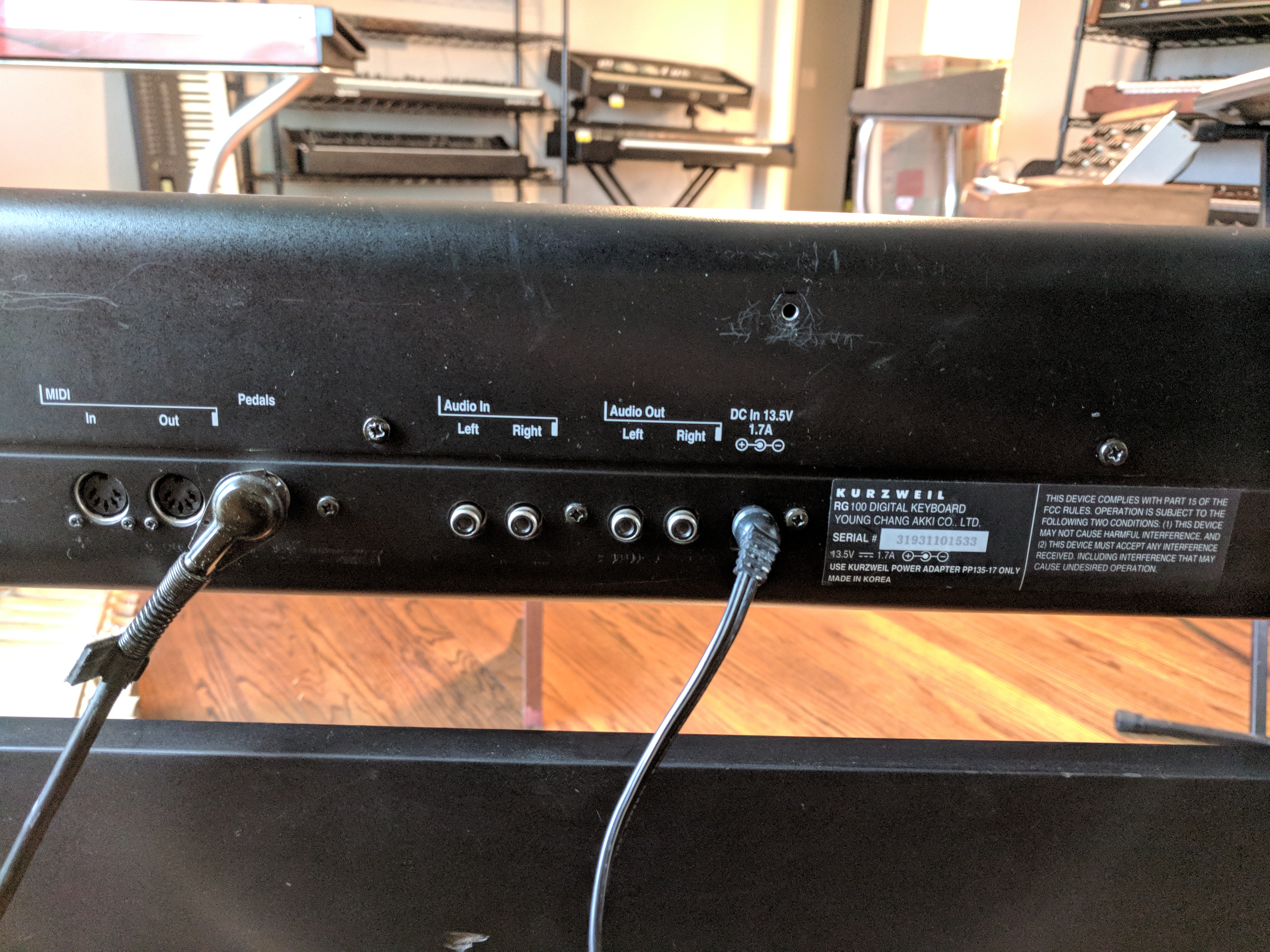 Kurzweil RG100 — view 4