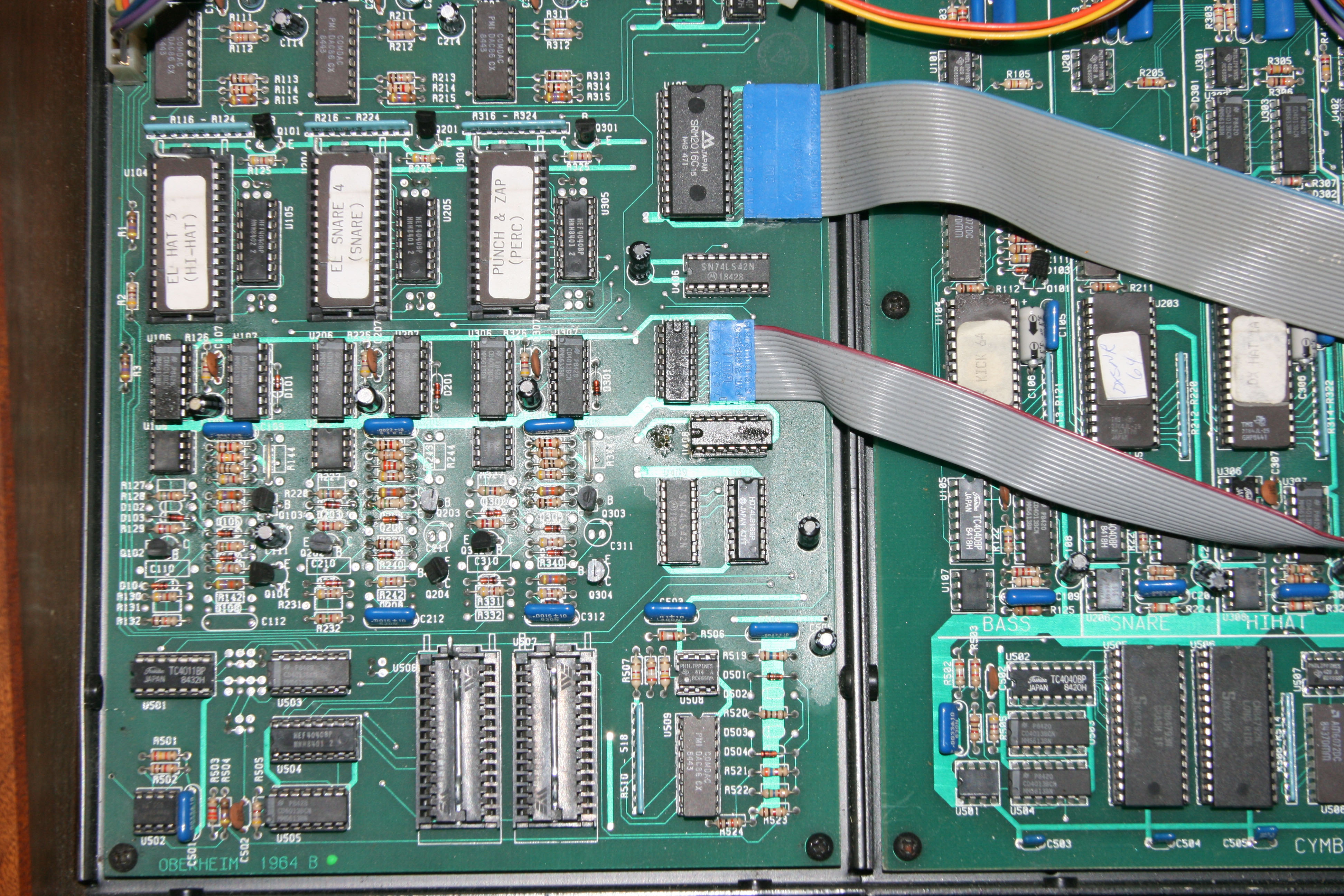 Oberheim DX — view 2