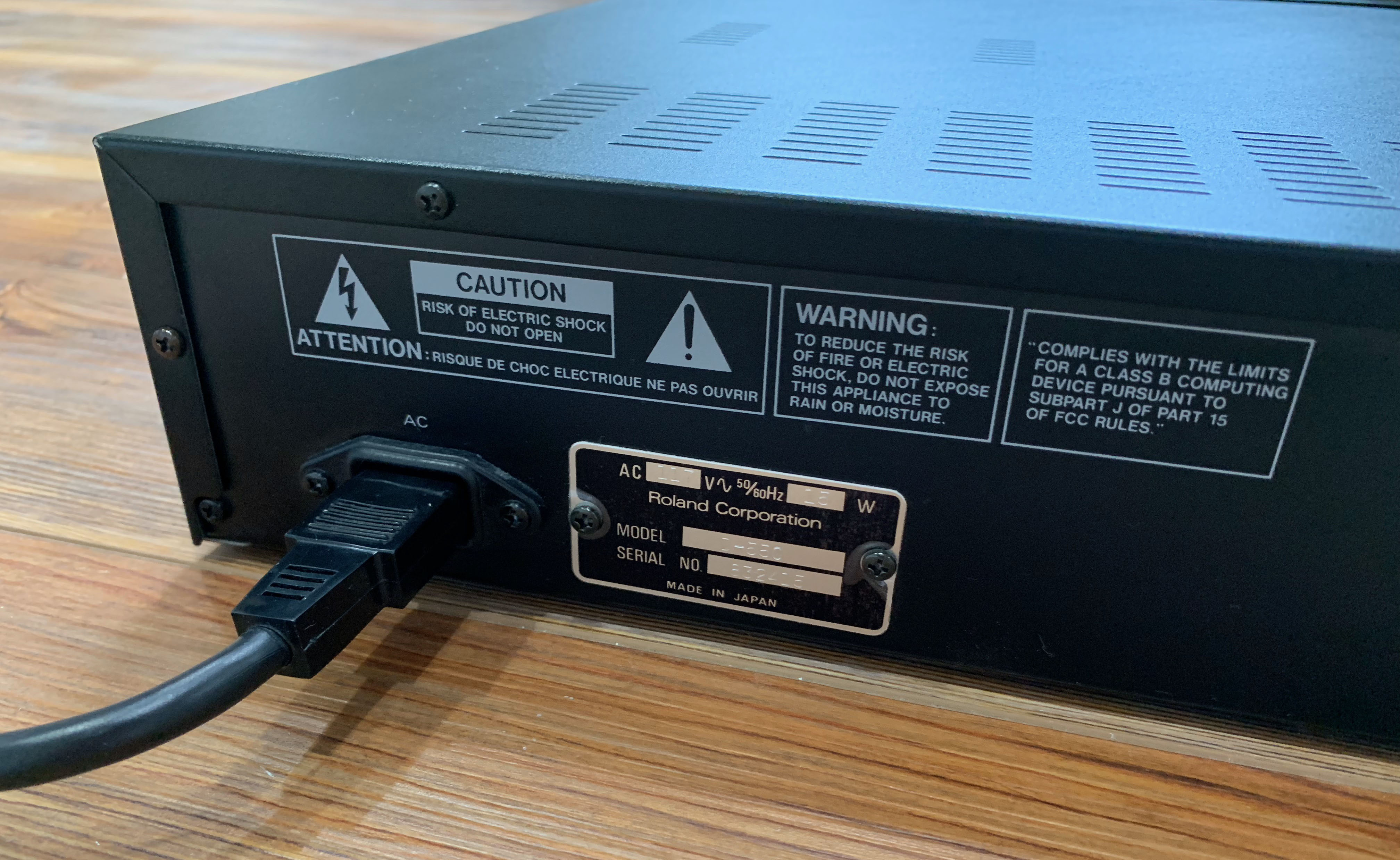 Roland D-550 — view 7