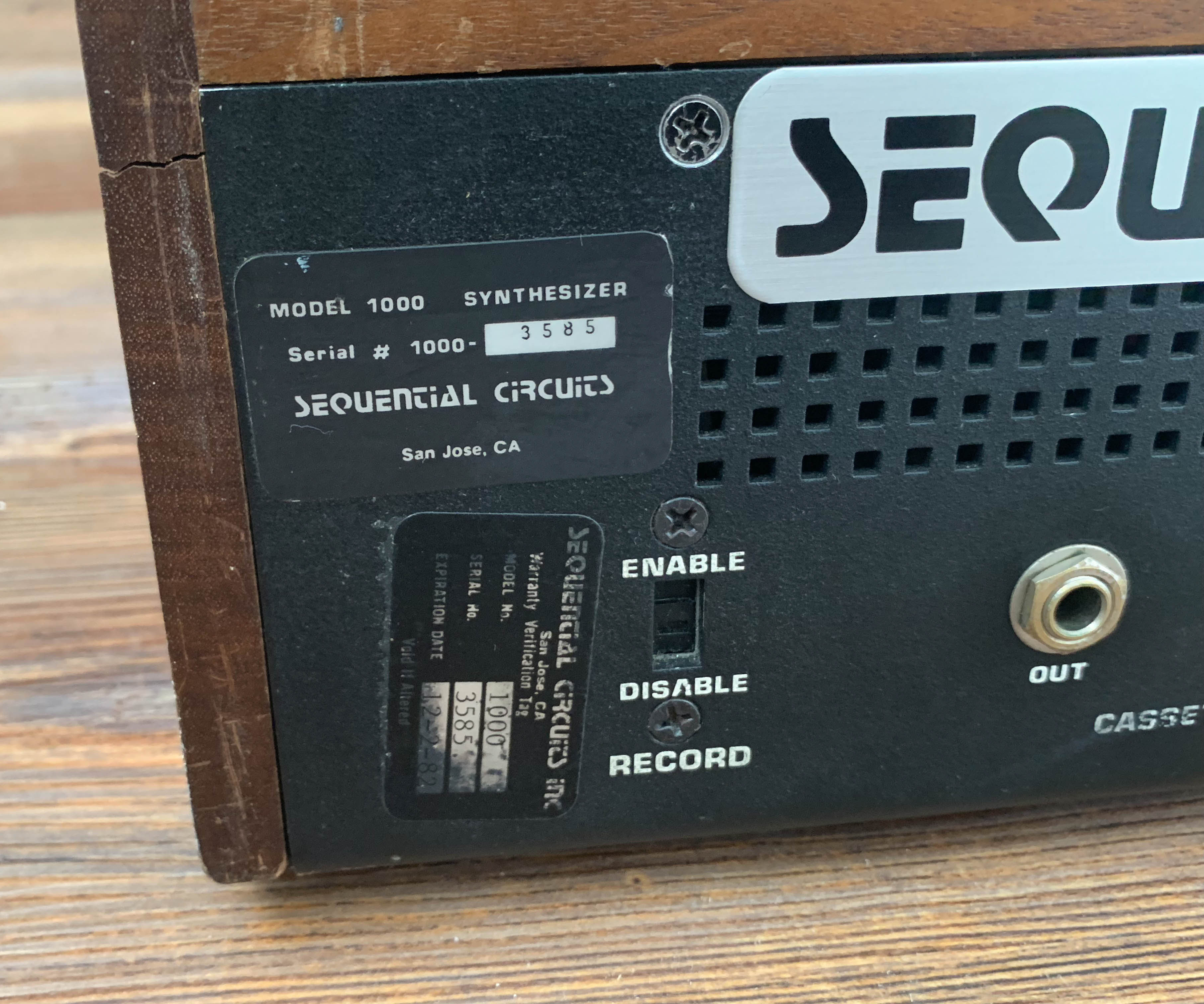 Sequential Prophet 5, Prophet 10 — view 11