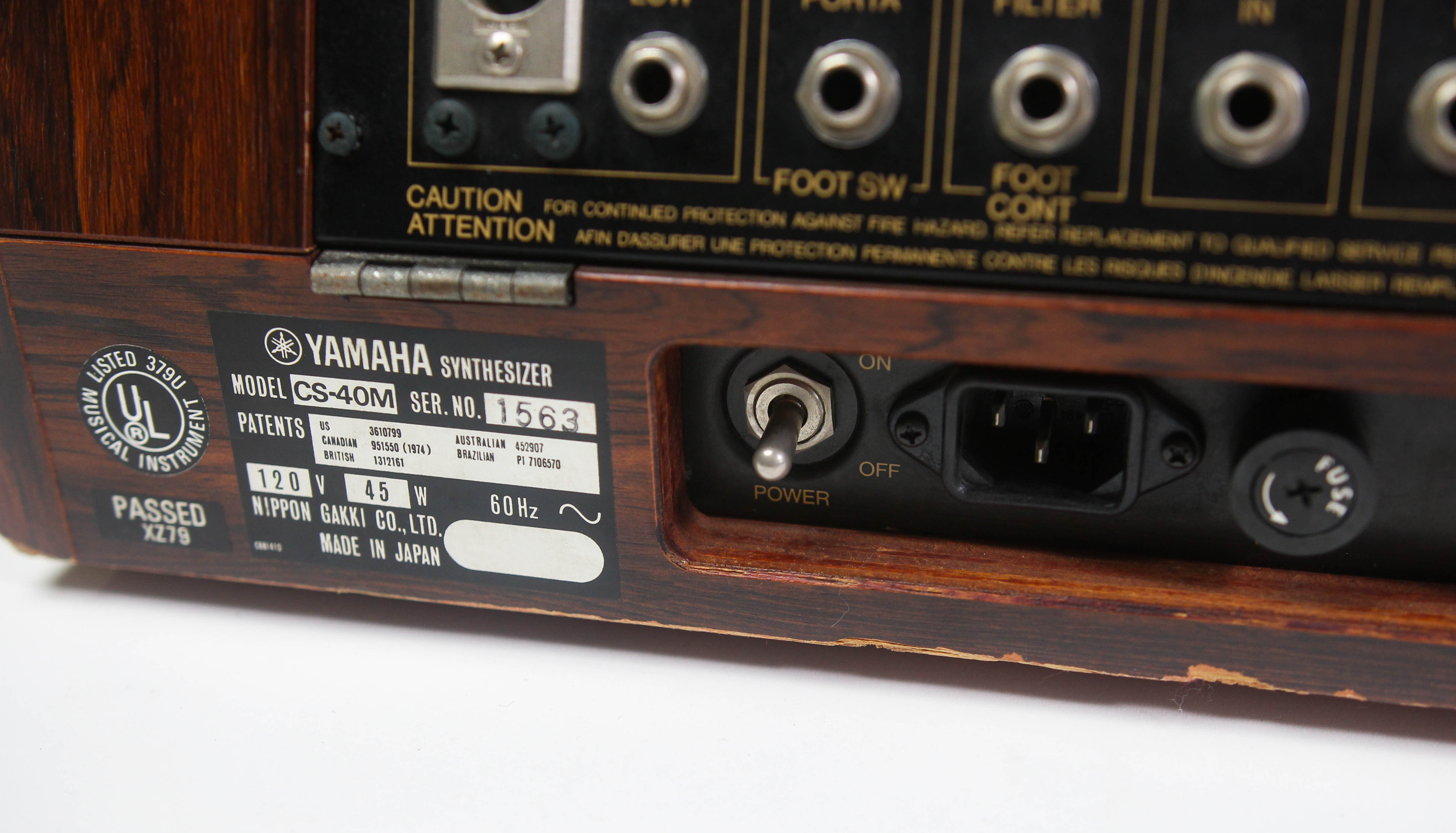 Yamaha CS40M — view 10