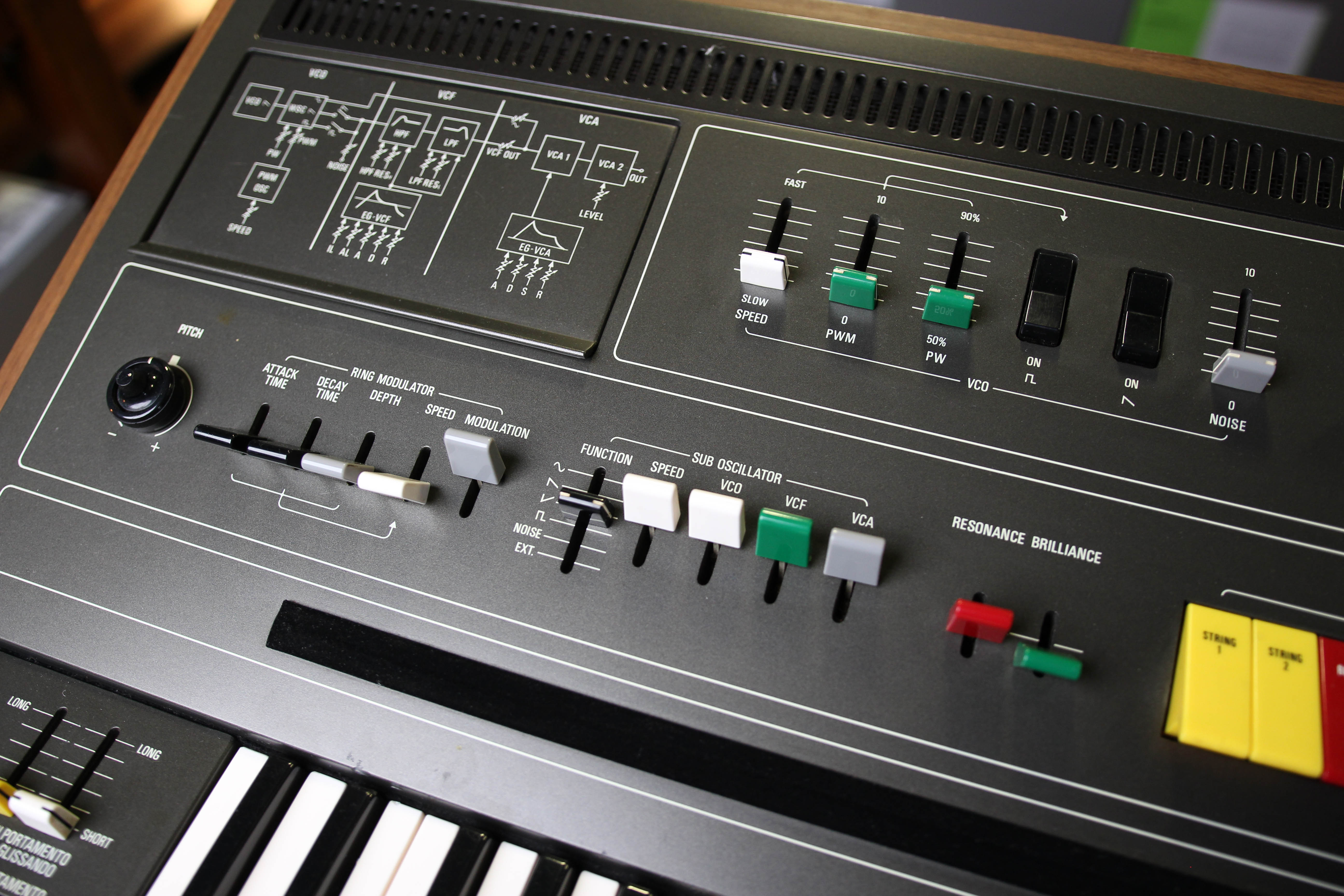Yamaha CS60 synthesizer