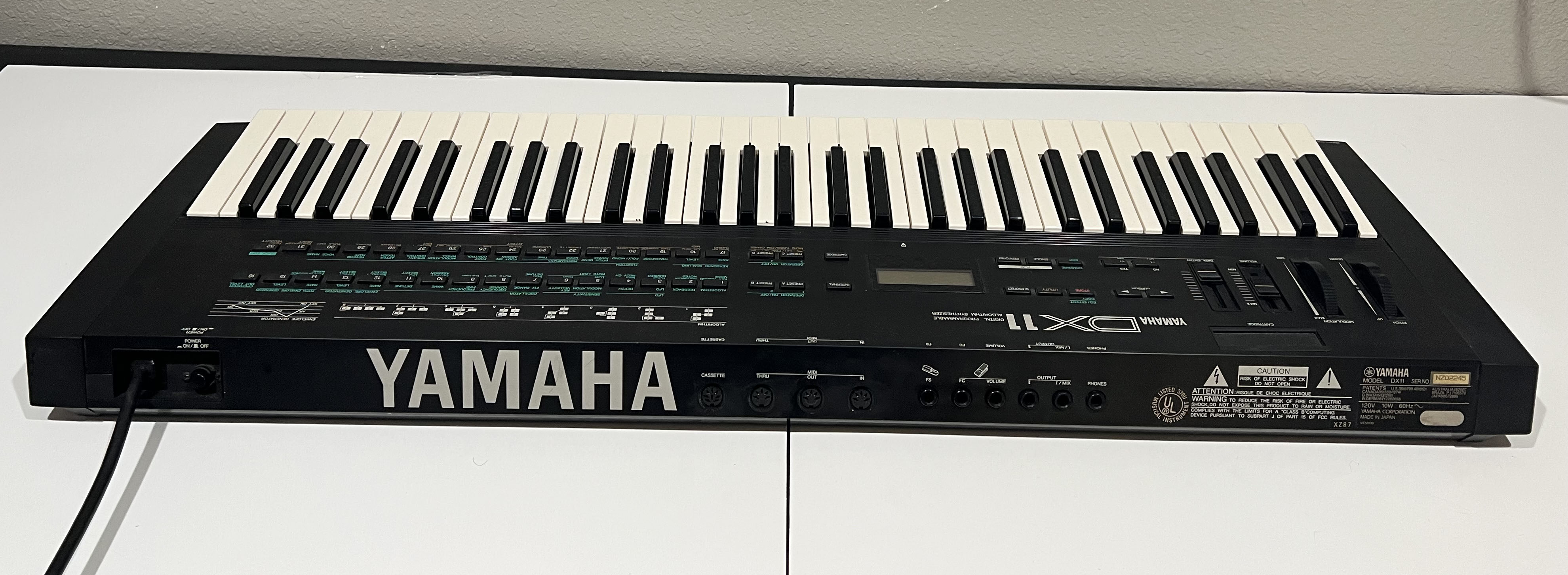 Yamaha DX11 — view 9