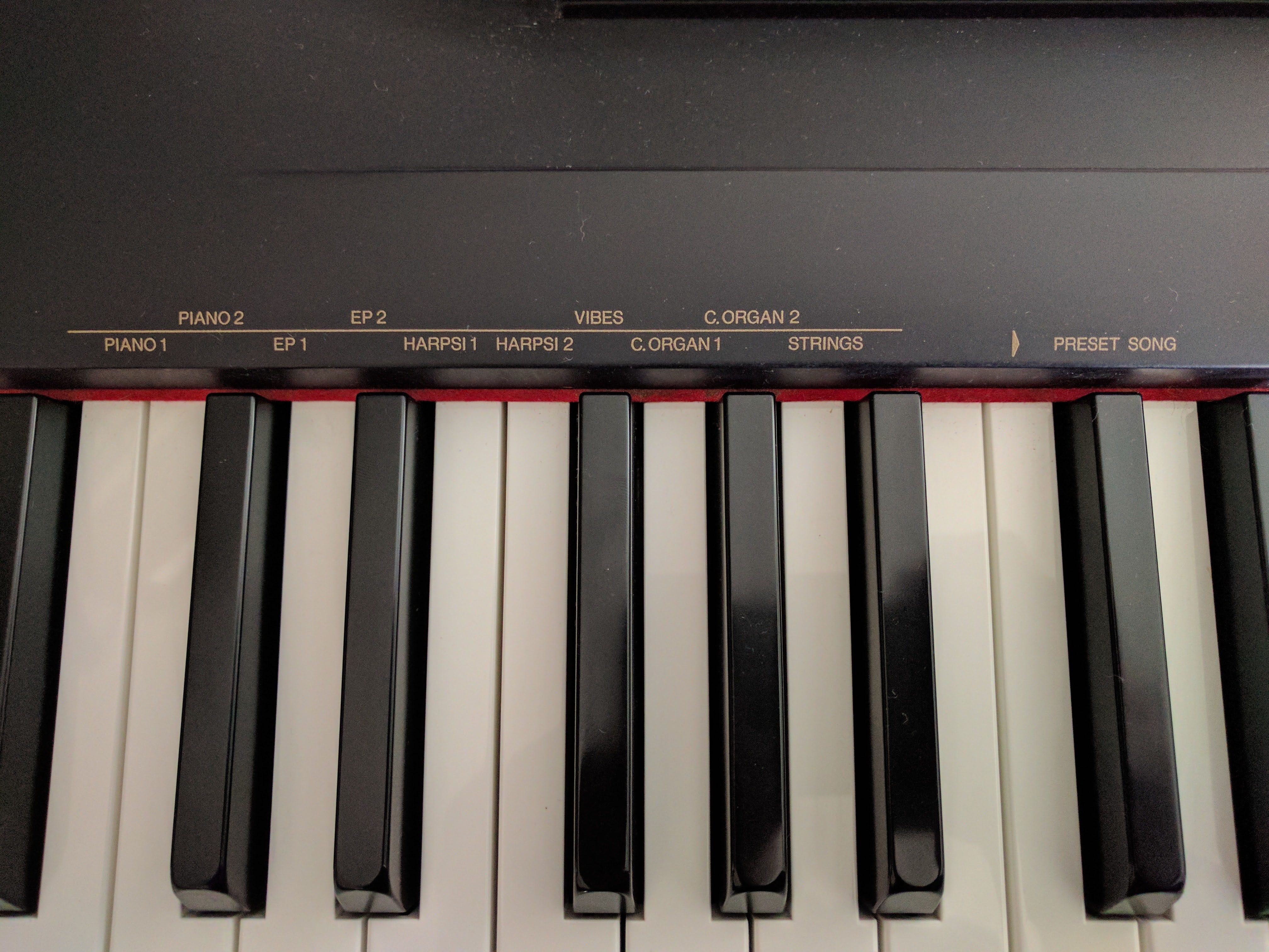 Yamaha P60 — view 4