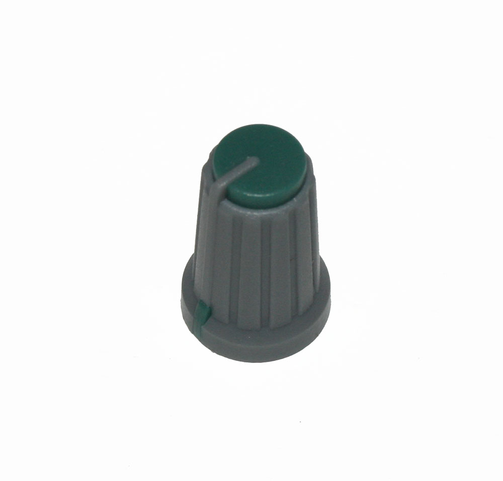 Knob, green face, Yamaha