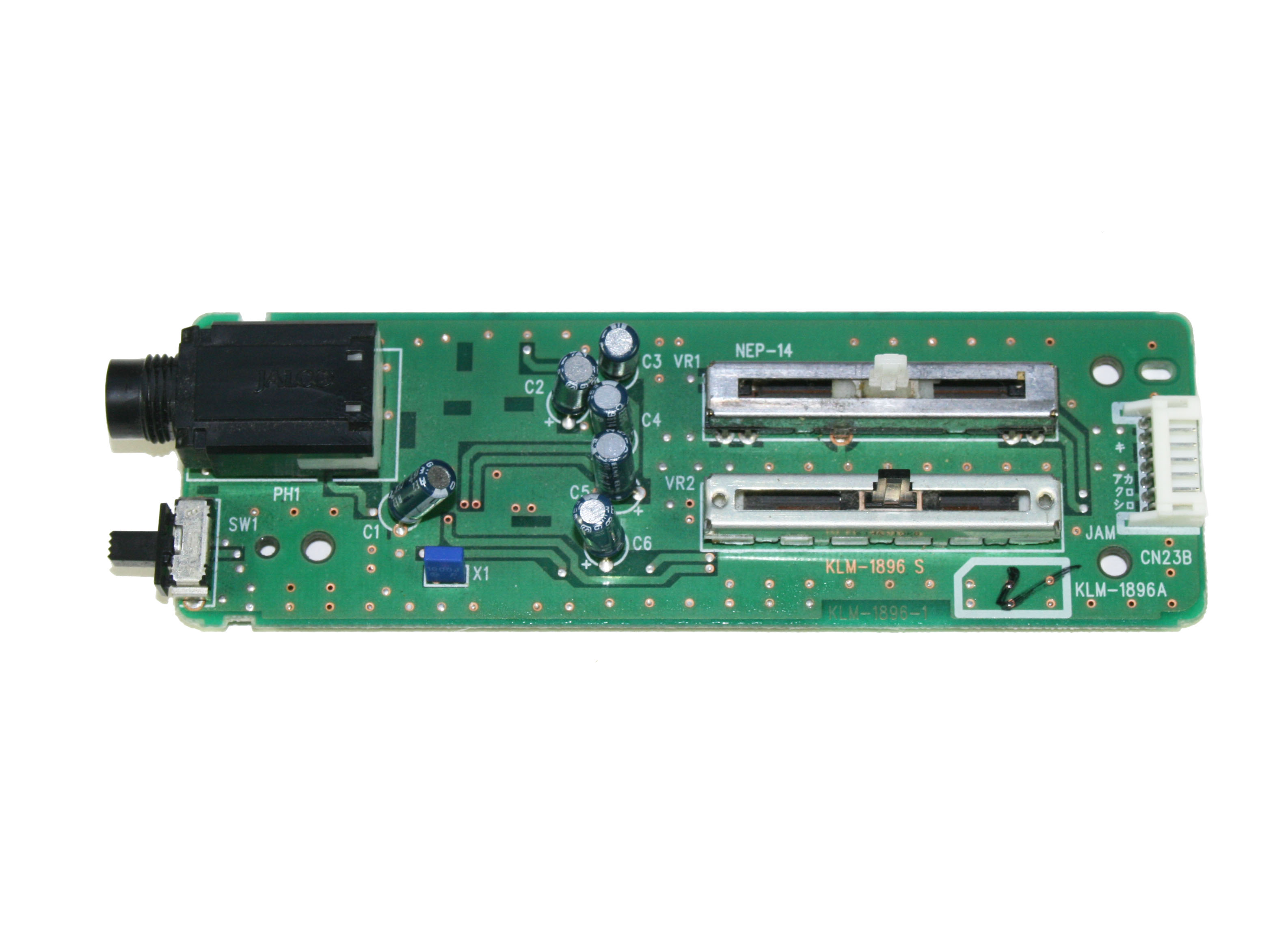Slider/jack board, Korg