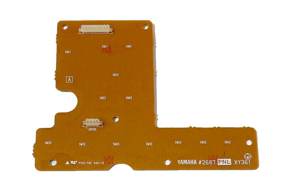 Panel board, left, Yamaha