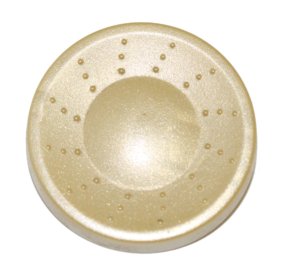 Encoder knob, gold, Yamaha