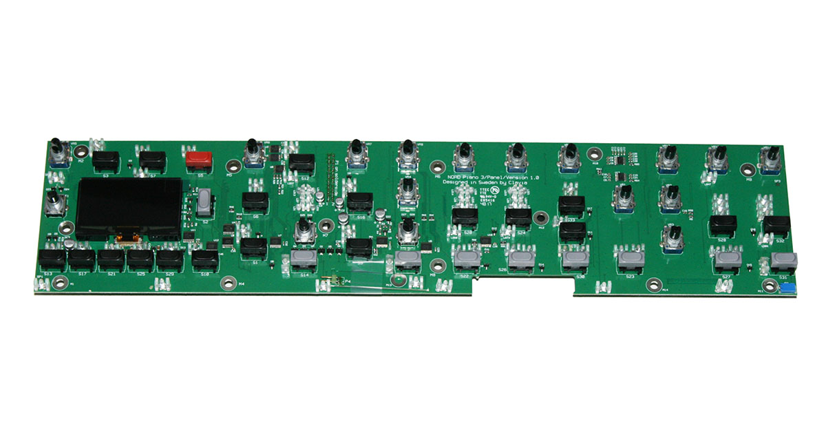 Panel board, Nord Piano 3