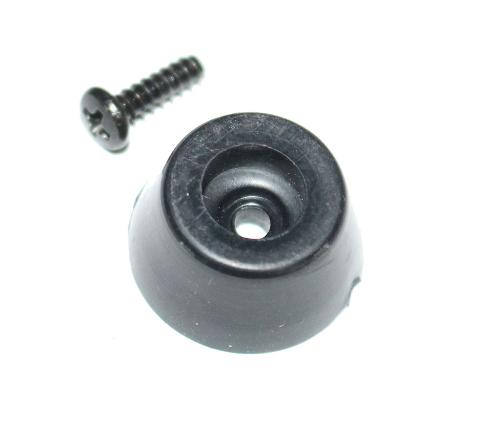 Rubber foot, 10mm tall