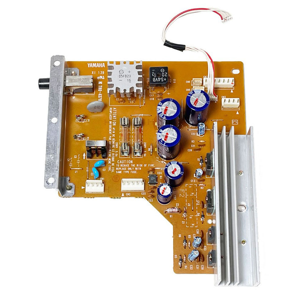 Power supply board, Yamaha