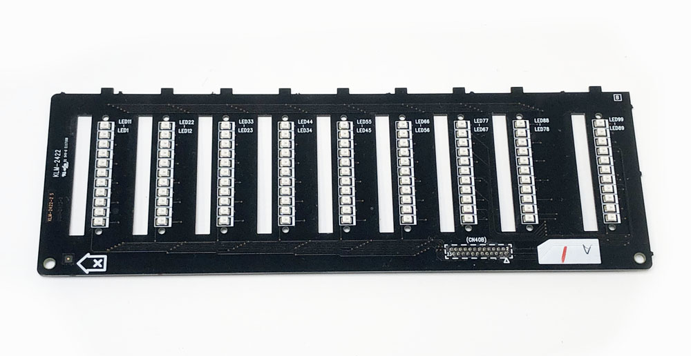 Slider LED board, Korg Oasys