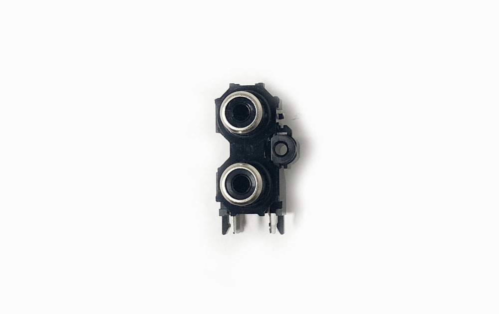 RCA jacks, dual