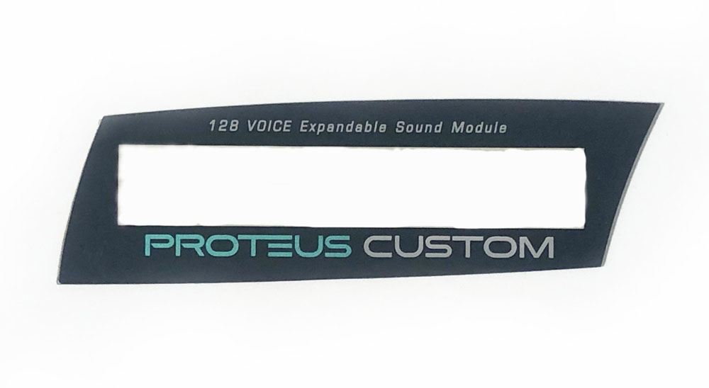 Display cover, Proteus Custom