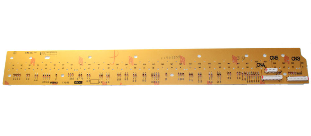 Key contact board, 33-note (Low), Yamaha — Part #10509 | Syntaur