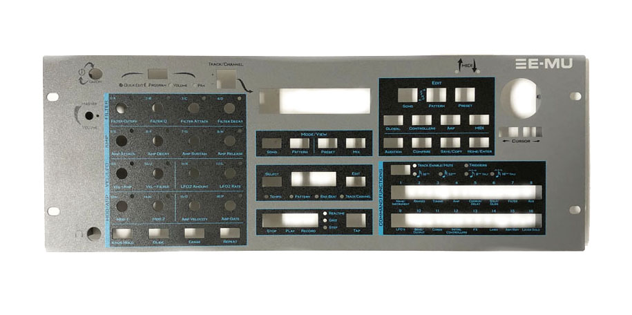 Face plate, E-mu Proteus 2500