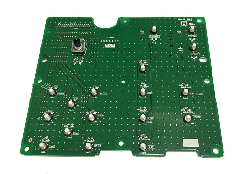 Panel board, right, Yamaha