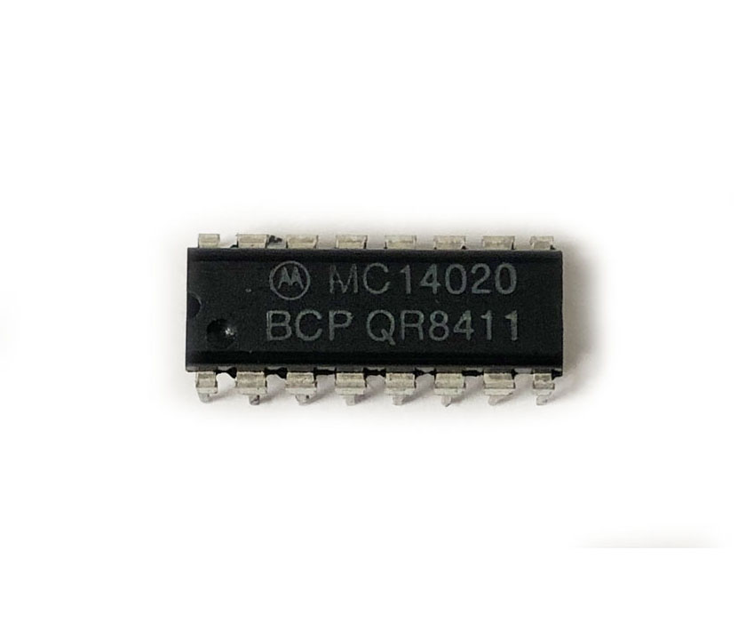 IC, MC14020, binary counter