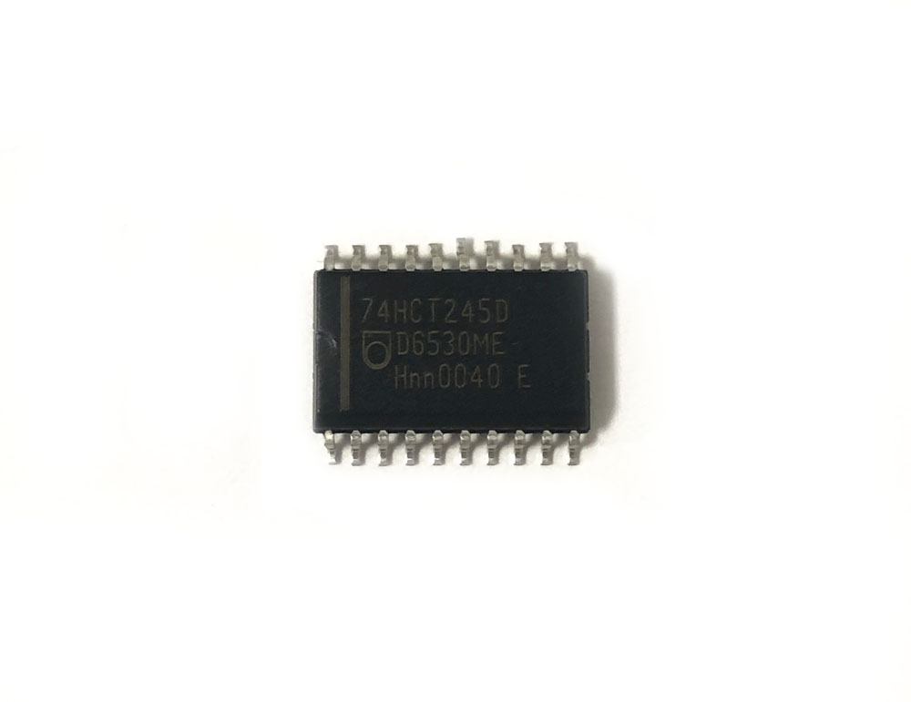 IC, 74HCT245D, triple octal buffer