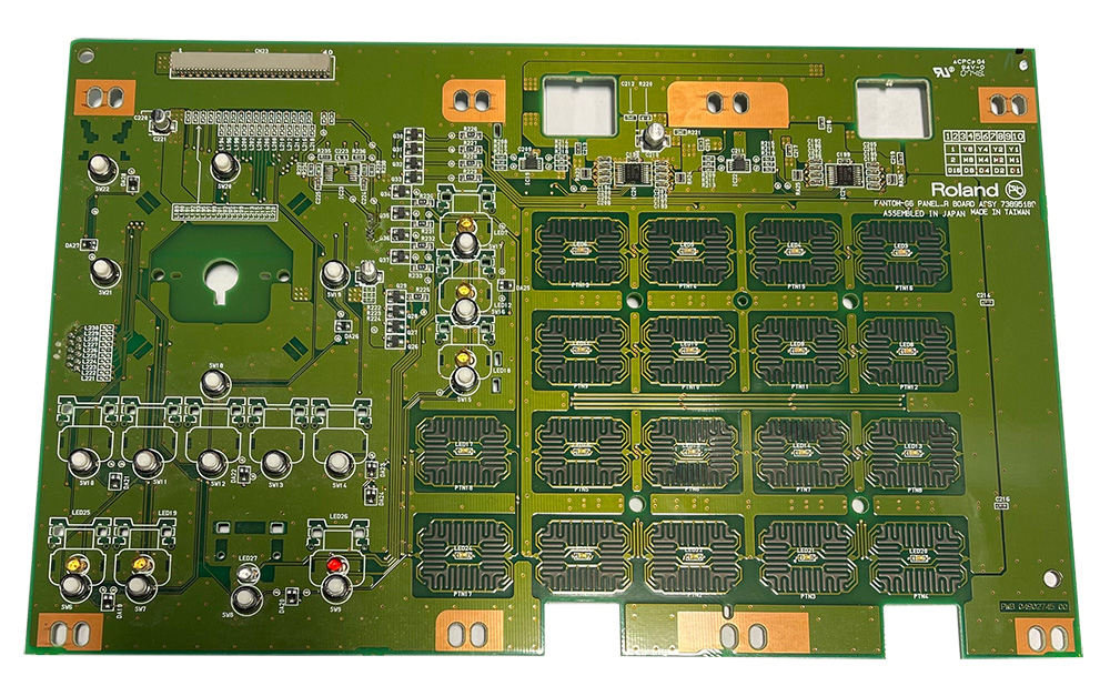 Panel board, right, Roland Fantom G